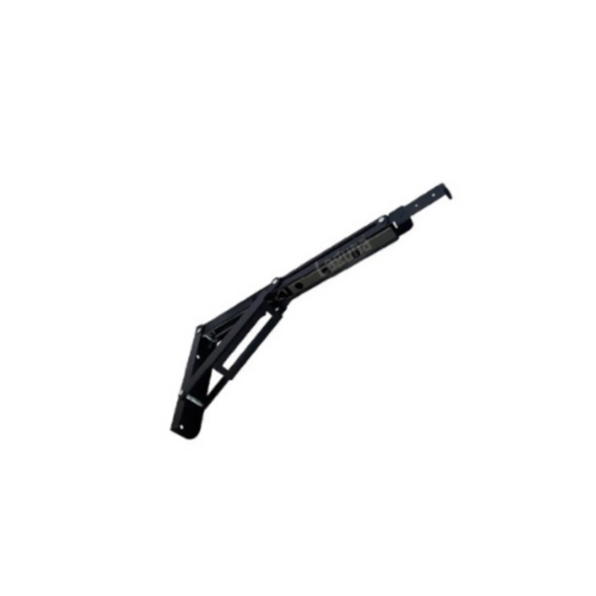 Barbier console escamotable (capacité 100kg/paire, noir mat)