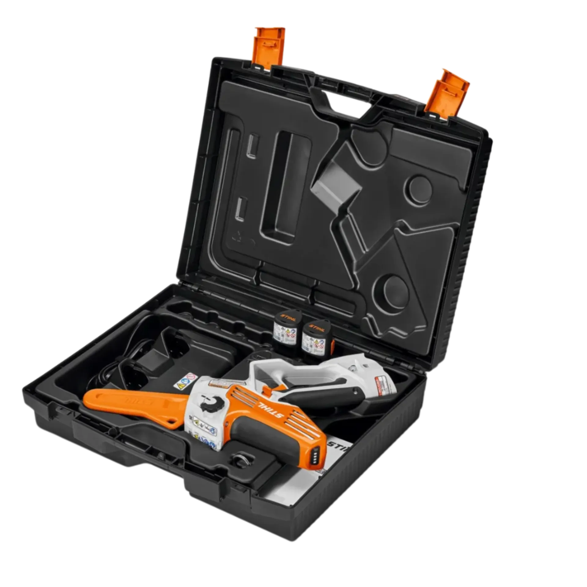 Accusnoeischaar GTA 40.0 set (inclusief 2 AS2-accu's en AL5-2-lader) Accusnoeischaar GTA 40.0 set (inclusief 2 AS2-accu's en AL5-2-lader)