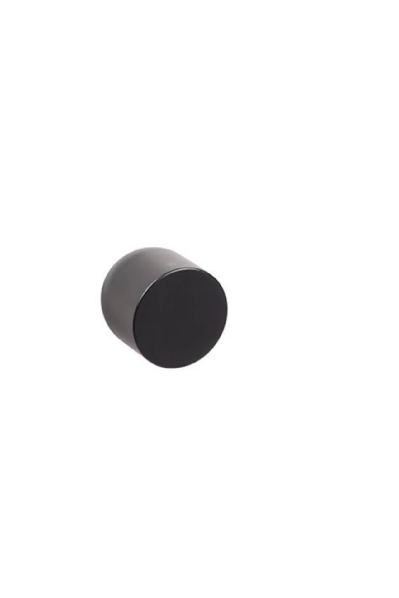 Bouton de porte NUDA Lui (paire) incl. rosace Ø30mm zamac noir mat