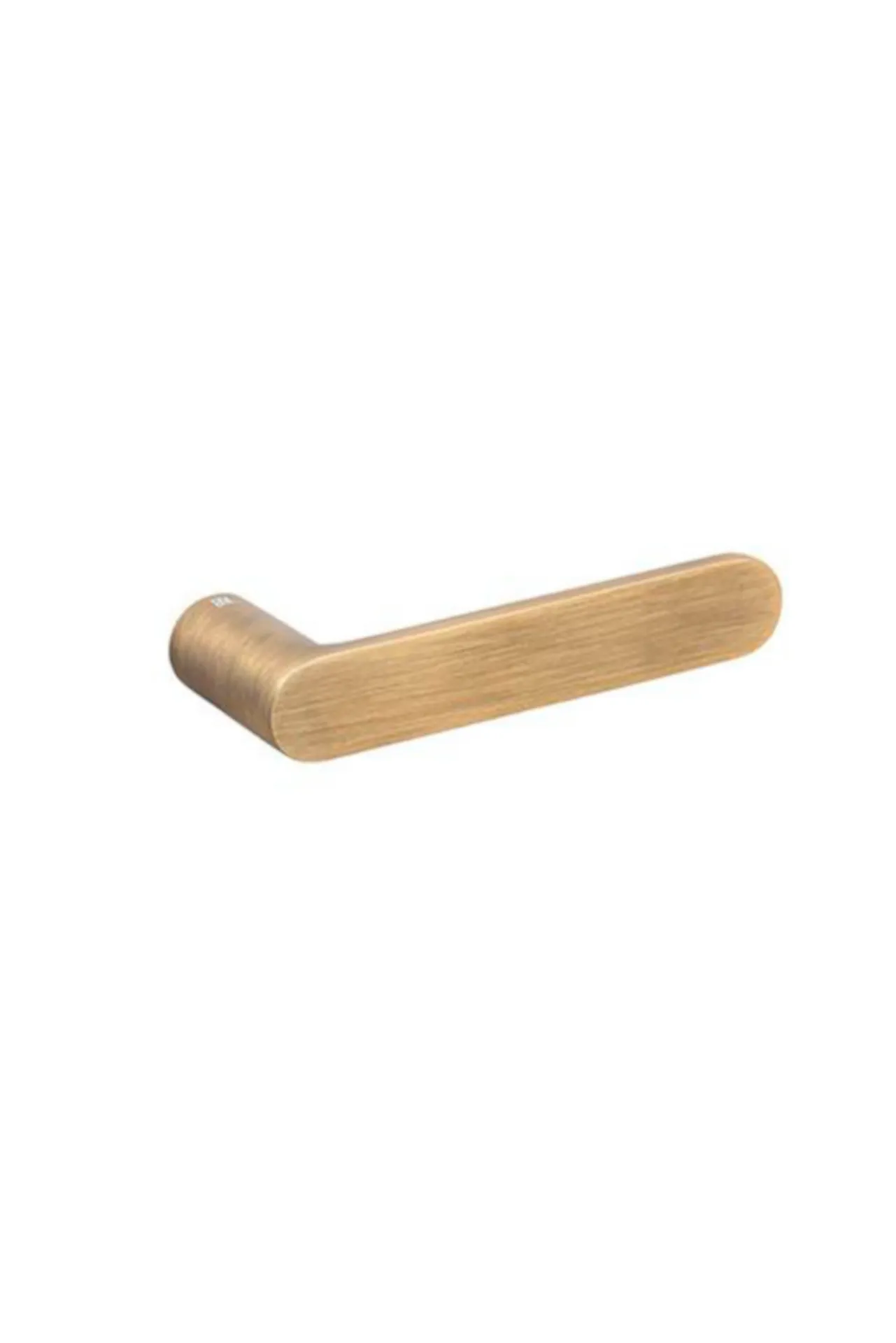 Poignée de porte NUDA Pure (paire) sans rosace zamac bronze clair