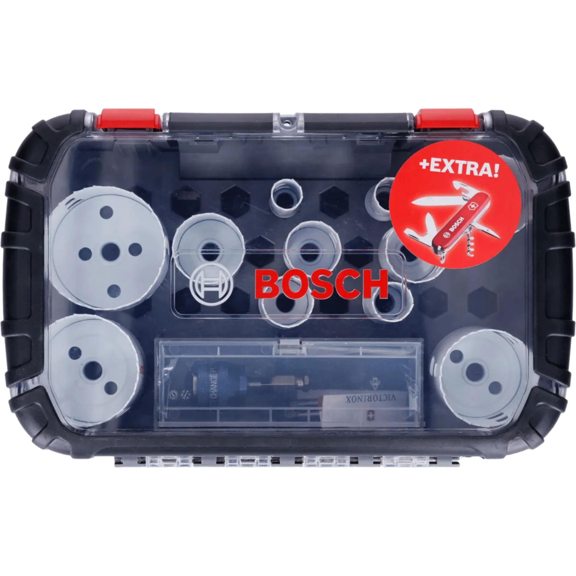 14-delige gatzagenkoffer + victorinox mes 14-delige gatzagenkoffer + victorinox mes