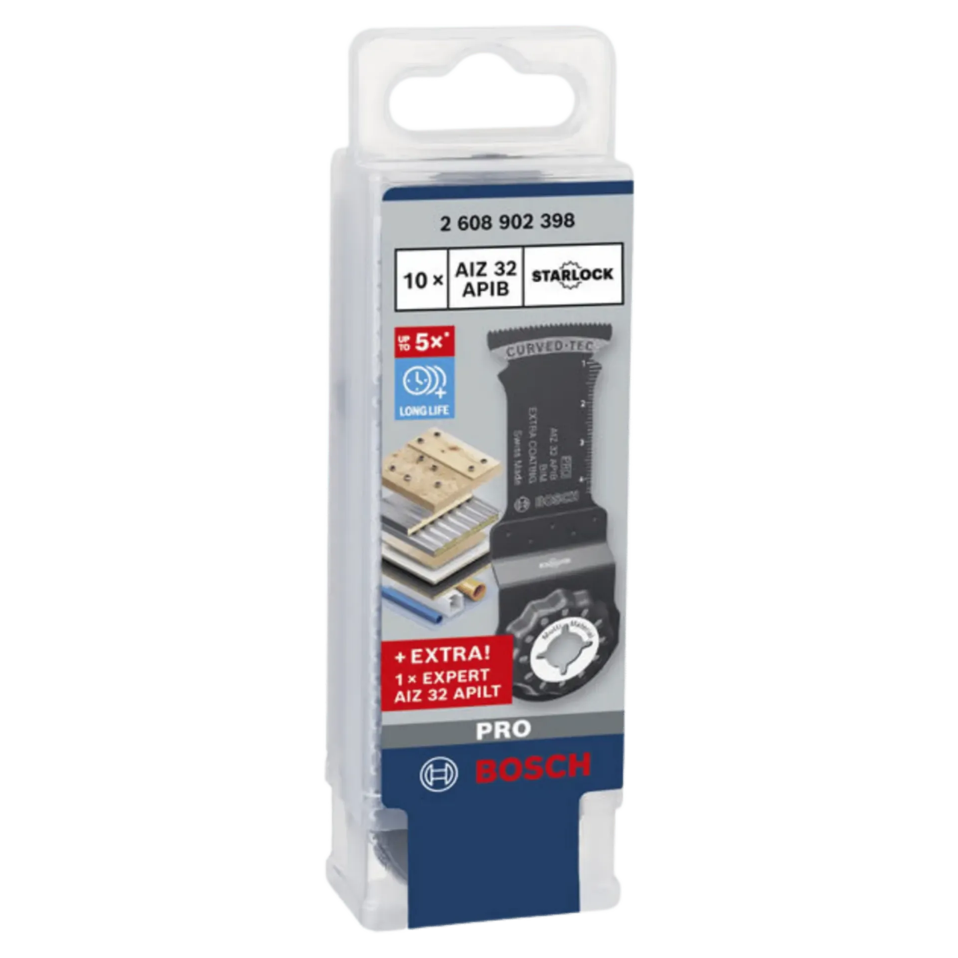 10 lames BIM bois & métal + 1 lame EXPERT multi-matériaux 10 lames BIM bois & métal + 1 lame EXPERT multi-matériaux