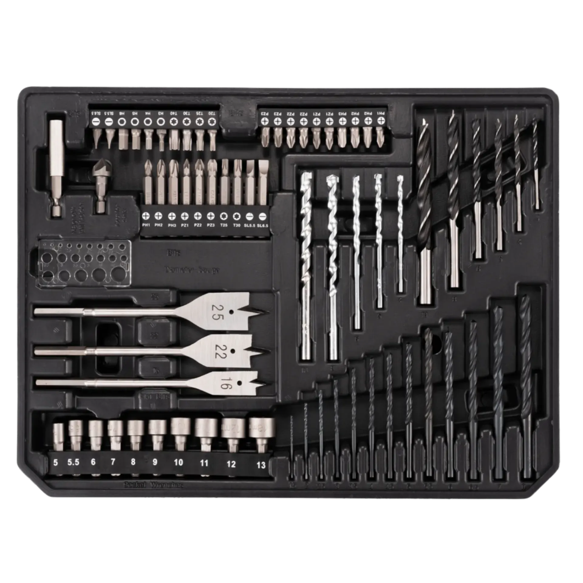 Set de 70 forets et embouts Set de 70 forets et embouts