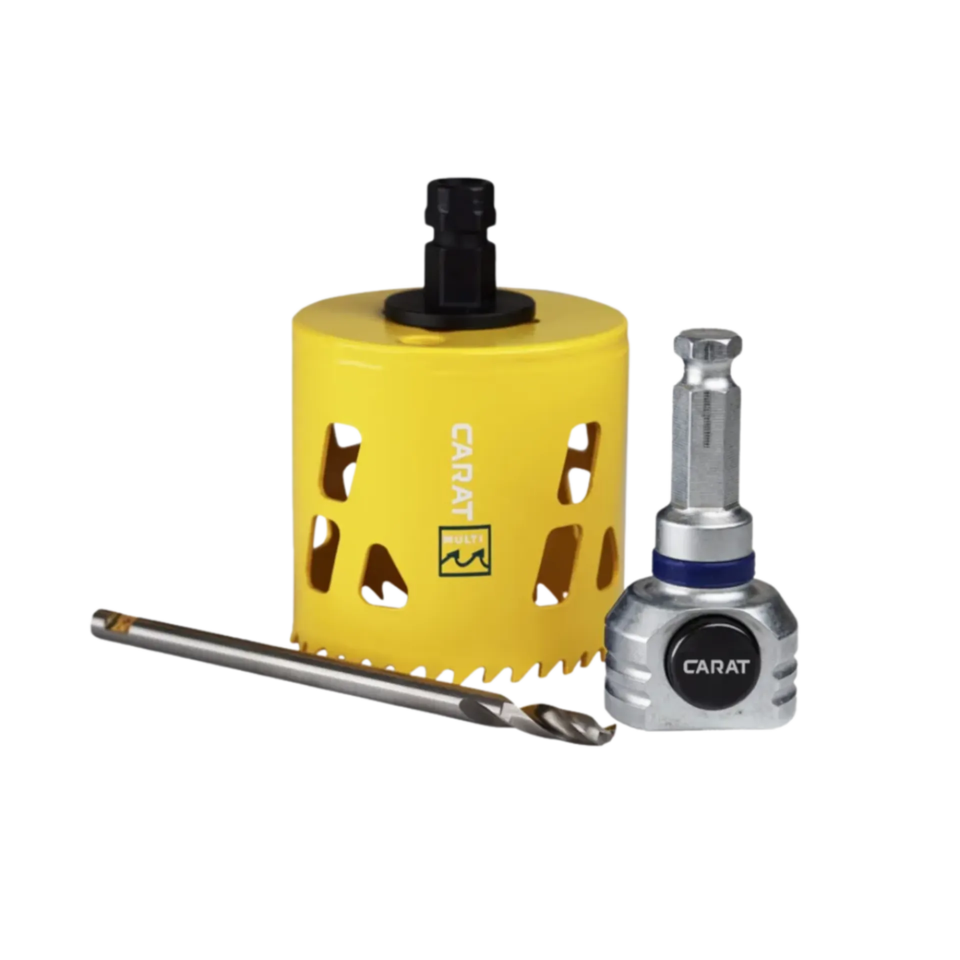Kit de démarrage scie cloche multicut brillant 68 mm + HEX11 + foret