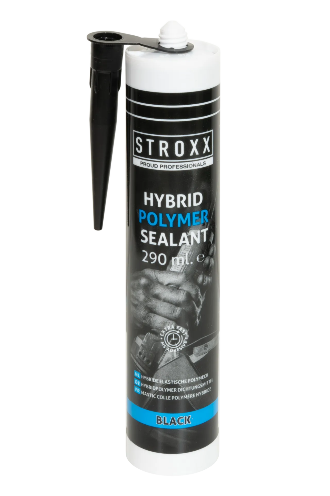 102-493 Hybride polymeerkit & lijm (290 ml, Zwart)