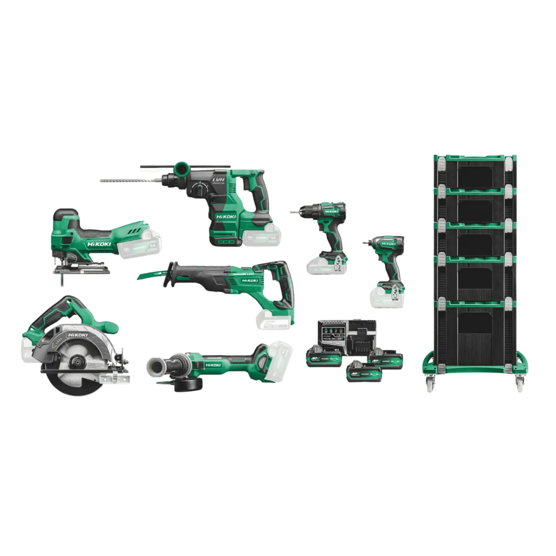 Accu 7-pack KC18H7B-MVA3 (18V - 3 x 5 Ah) Accu 7-pack KC18H7B-MVA3 (18V - 3 x 5 Ah)