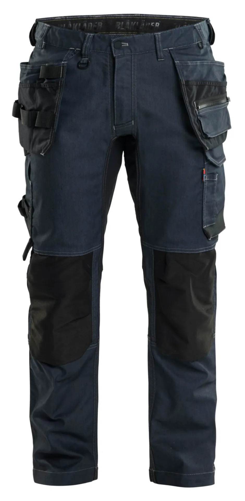 Blåkläder 1750 Pantalon de travail stretch (marine/noir)