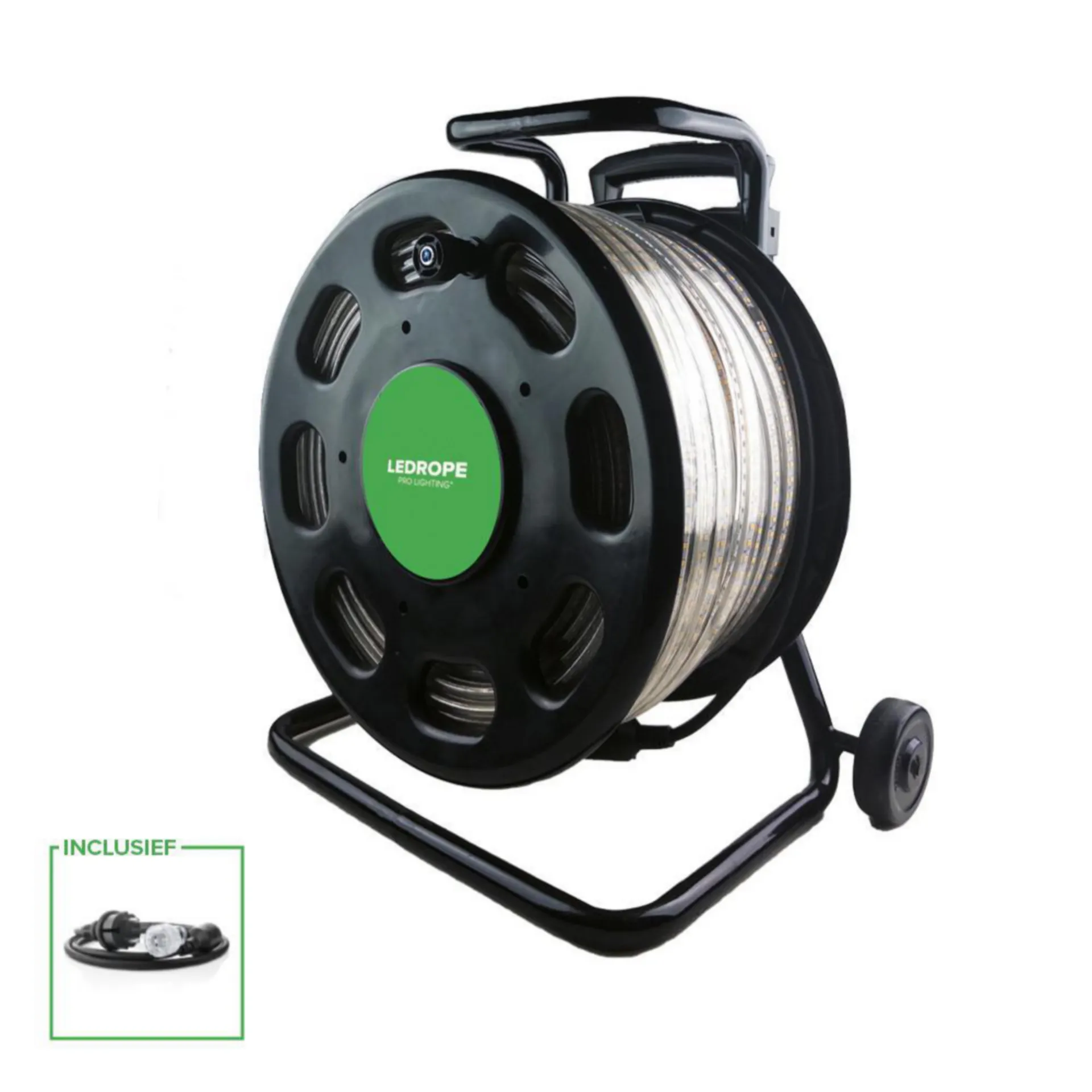 Ledrope PRO Lichtlijn 50m op trolley 500W (55.000 lm, 4000K, IP65) Ledrope PRO Lichtlijn 50m op trolley 500W (55.000 lm, 4000K, IP65)