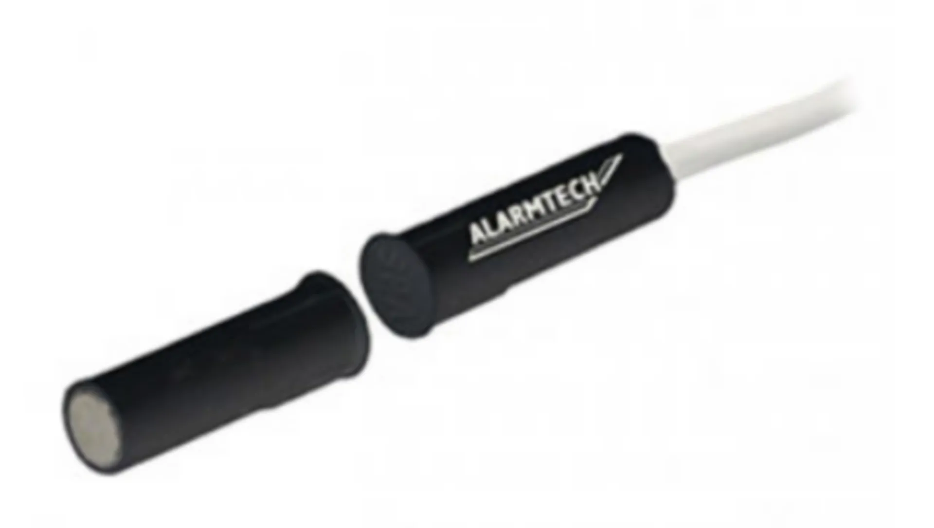 ALARMTECH Contact magnétique encastrable MC 340-BL 2 + câble de 2m - NC - noir
