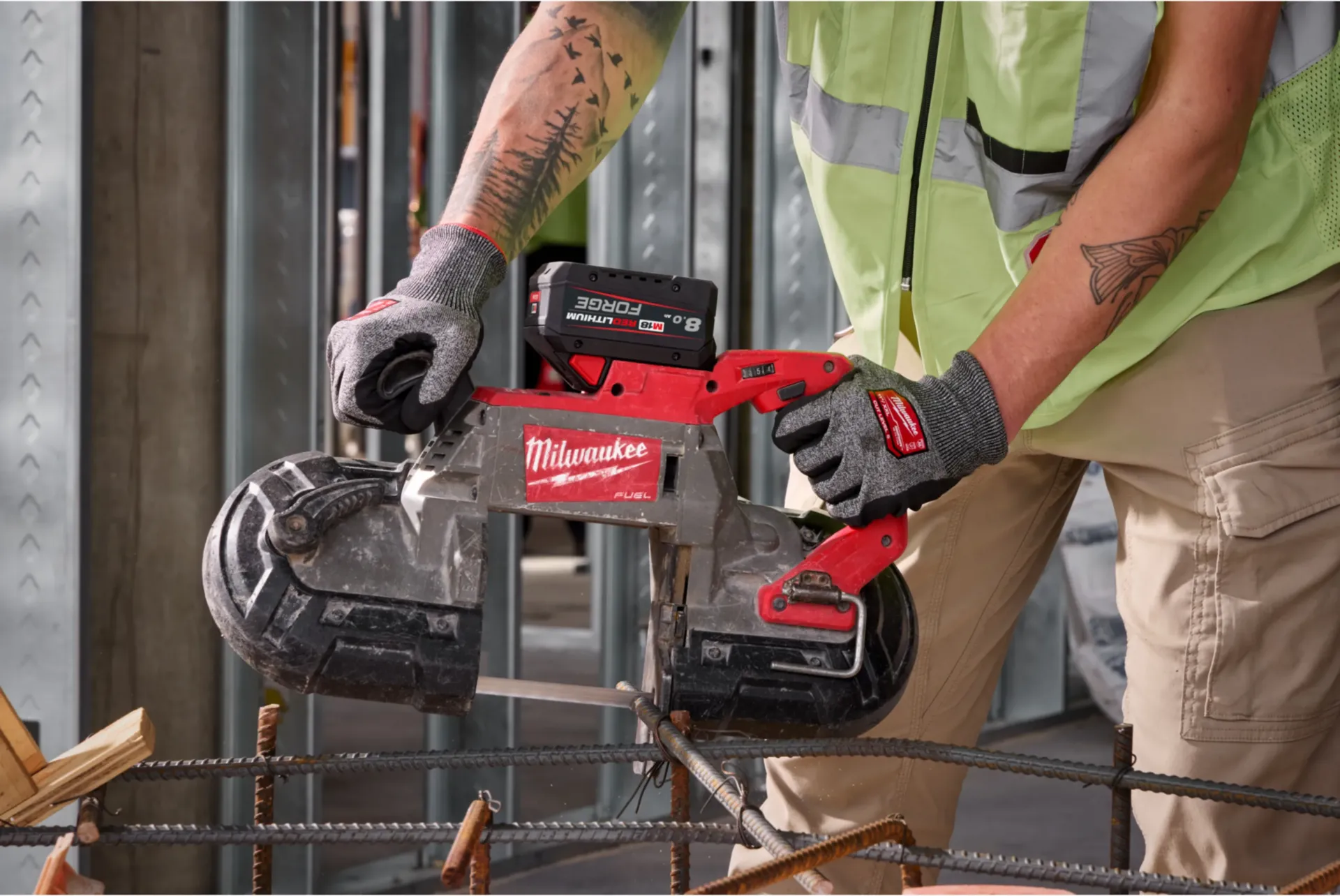 Batterie M18 redlithium forge 8,0 Ah Batterie M18 redlithium forge 8,0 Ah