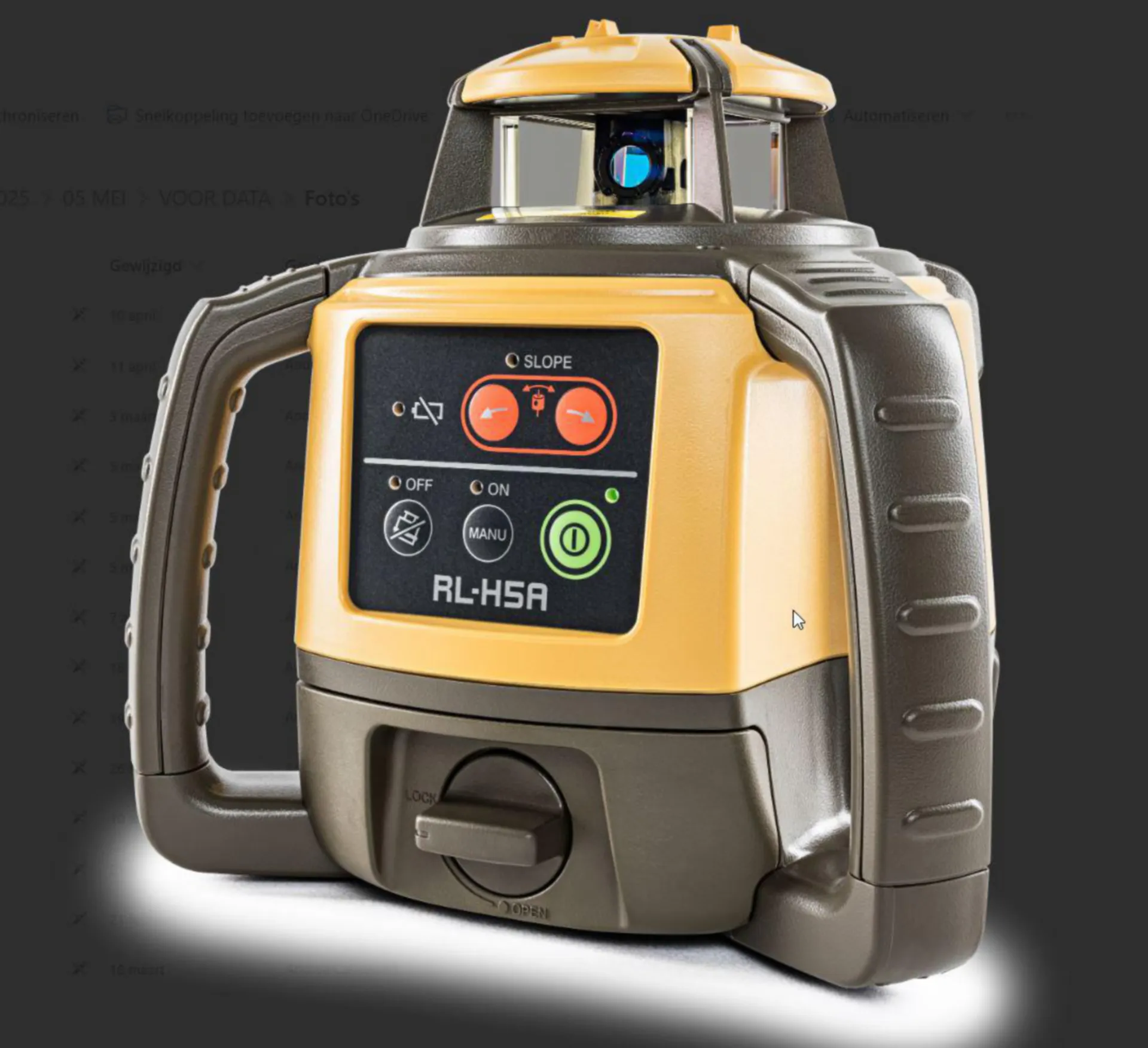 Topcon RL-H5A Laser horizontal avec récepteur LS-80X