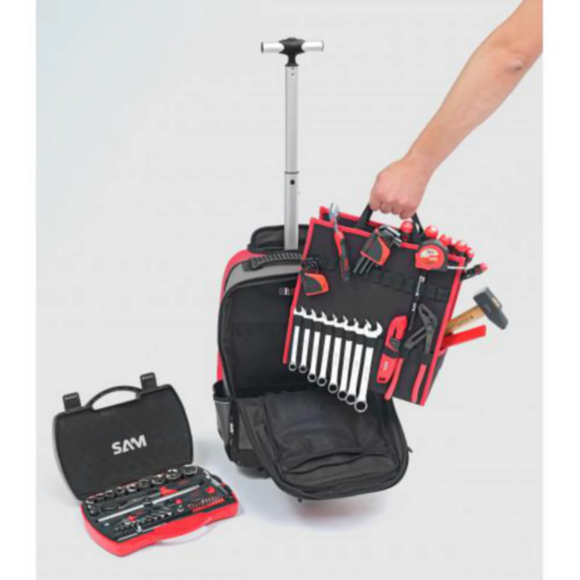 SAM Sac à dos outils de maintenance (40 litres, 100 outils)