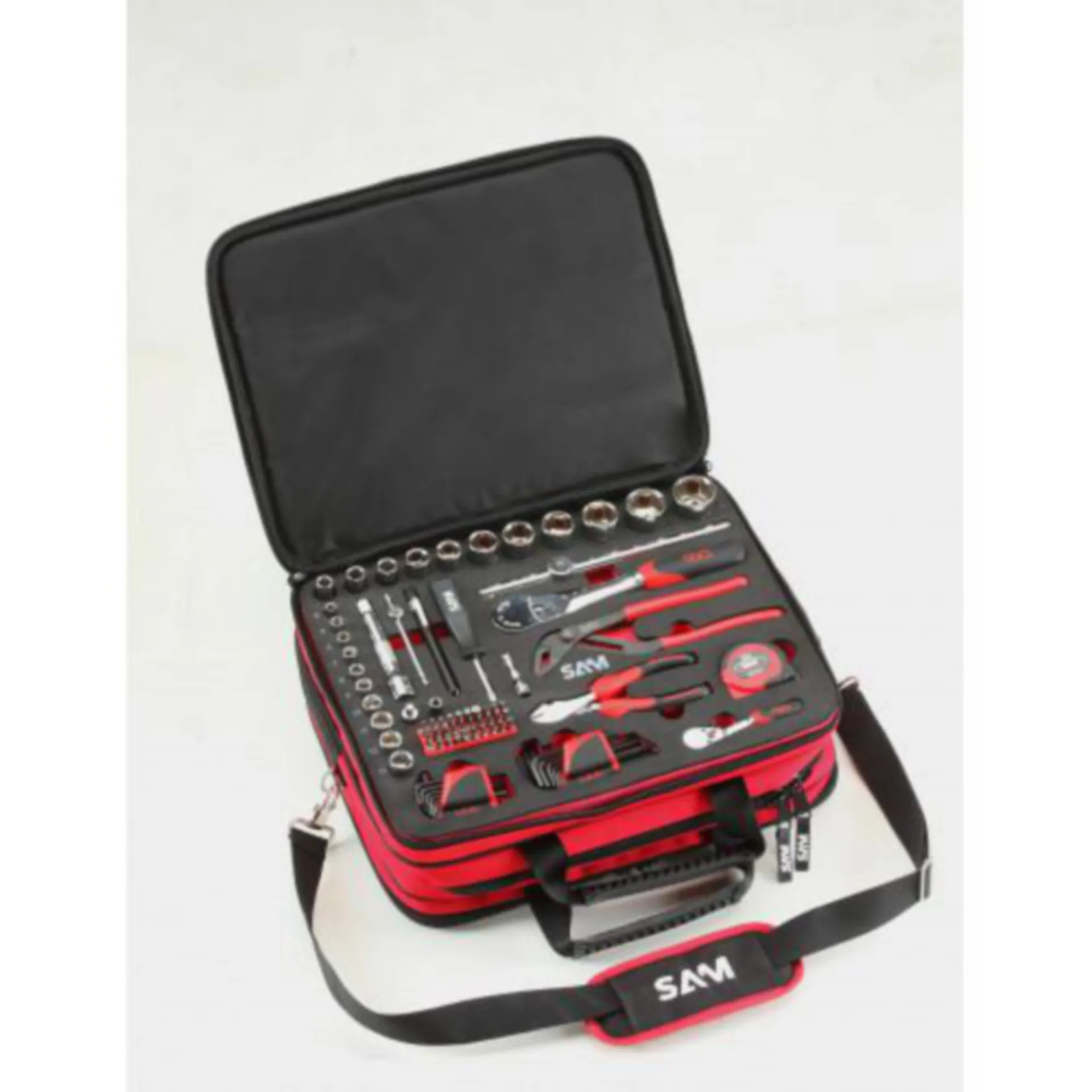 SAM CP-100N Servante – 3 tiroirs, 100 outils