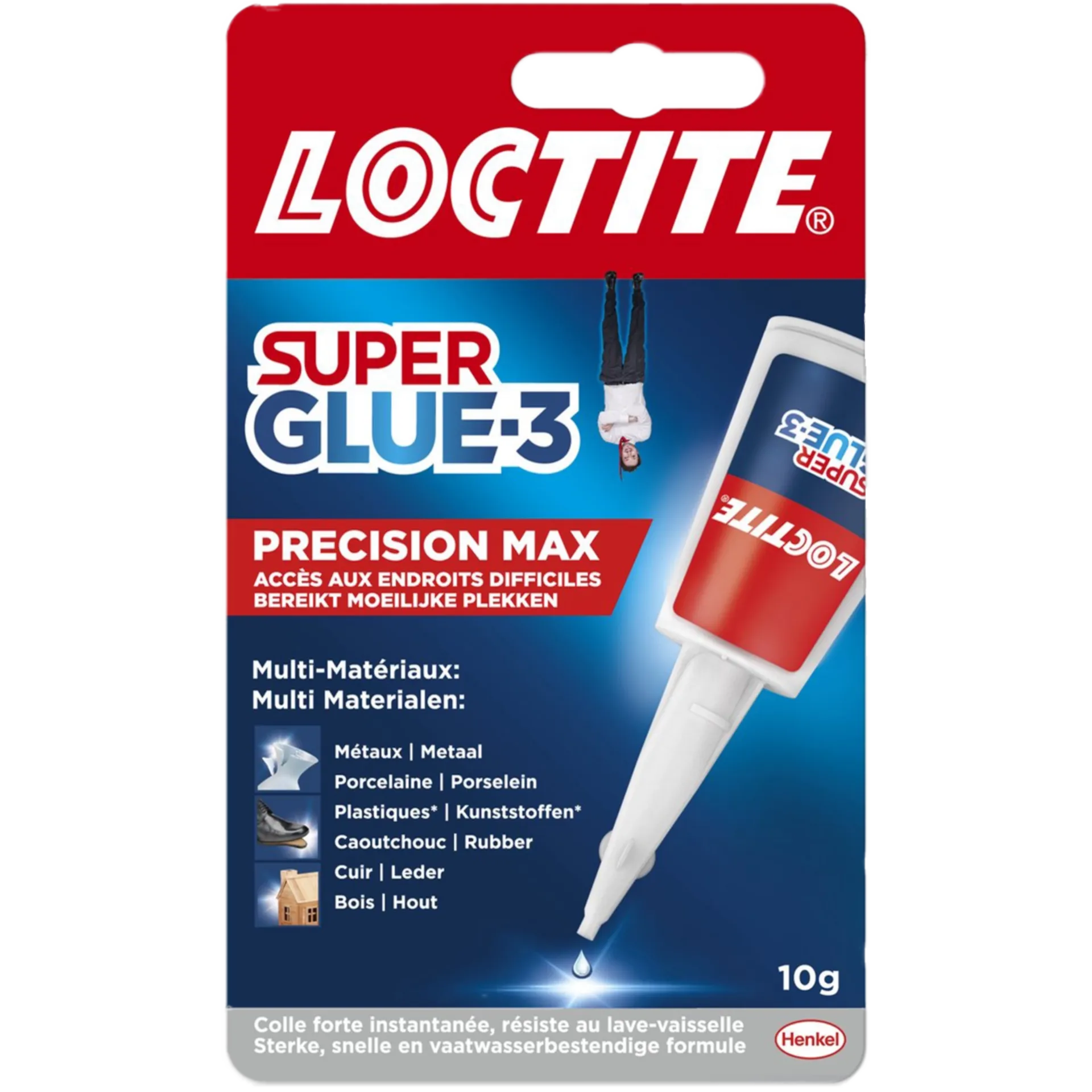 Superglue Precision Max Blistercard 10 grammes Superglue Precision Max Blistercard 10 grammes