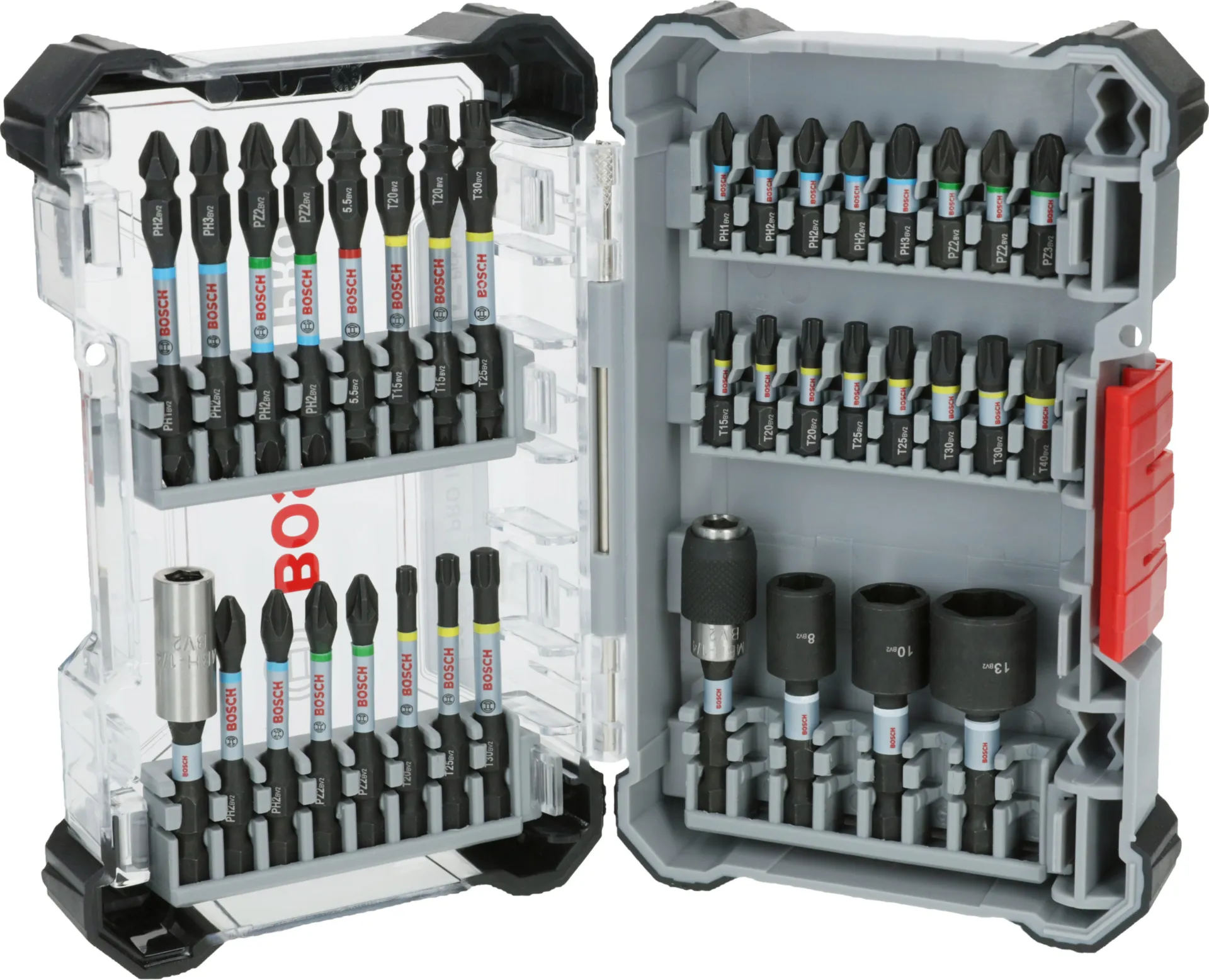 Bosch PRO Impact coffret vissage (36 pièces, avec présentoir)