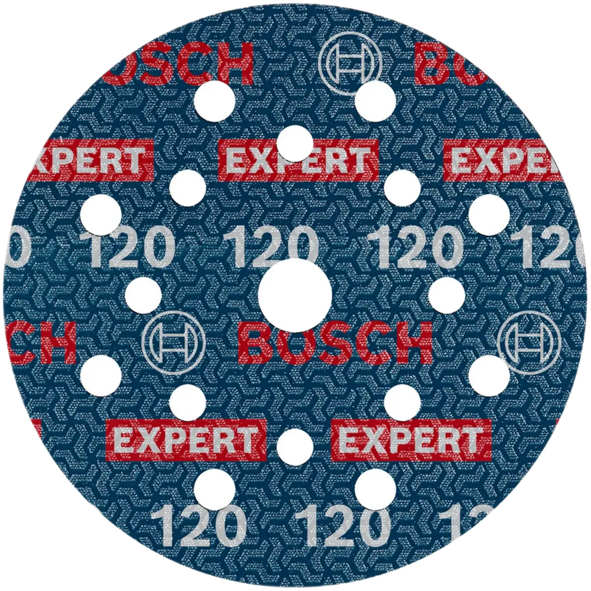 Disque abrasif Expert O780 125 mm K120 (avec support film, 6 pièces)