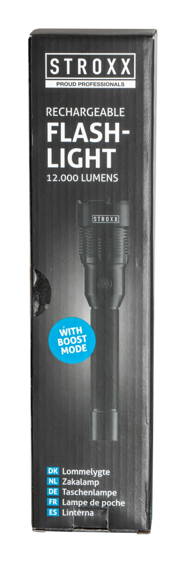 STROXX Zaklamp herlaadbaar (IP44, 12.000 lumen)