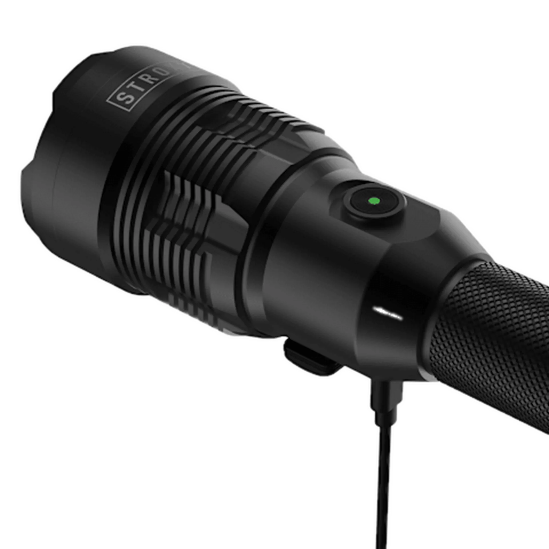 Lampe de poche LED rechargeable (IP44, 12 000 lumens)