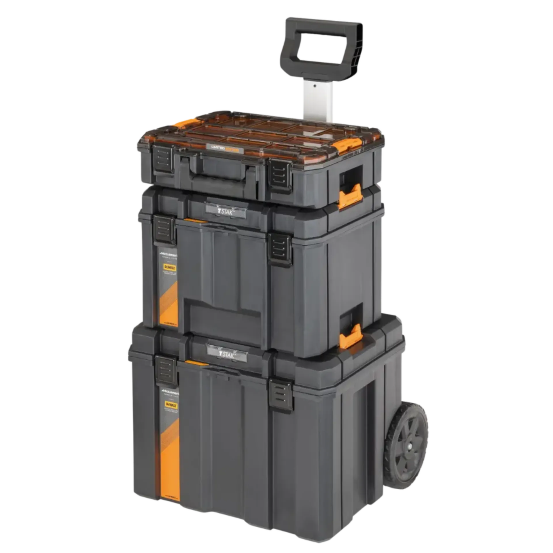 DWST60452-1 McLaren Tstak gereedschapswagen set: 3 in 1 DWST60452-1 McLaren Tstak gereedschapswagen set: 3 in 1