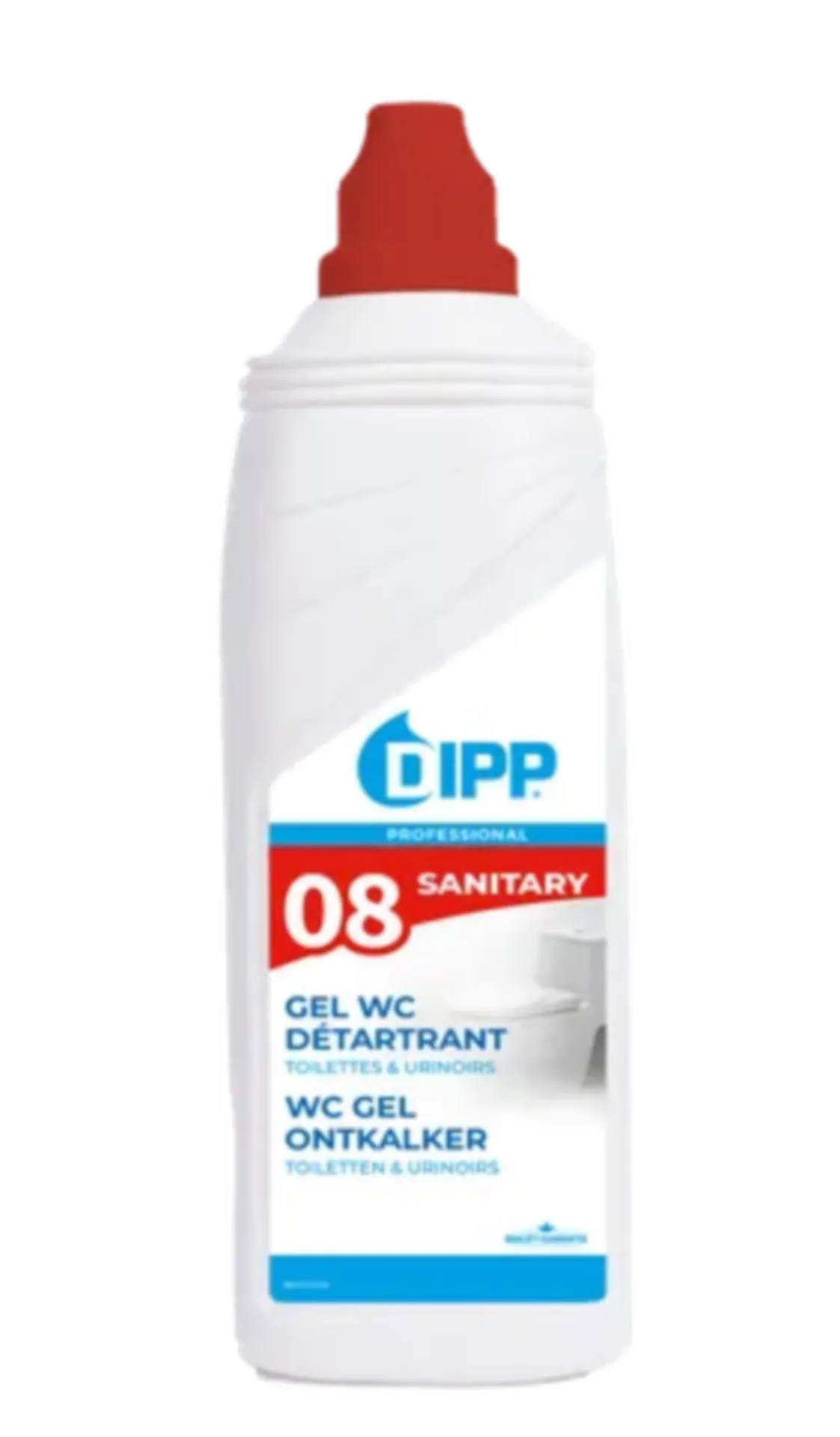 N°08 Wc-gel ontkalker 750 ml (dagelijkse reiniging, veilig voor septische put)