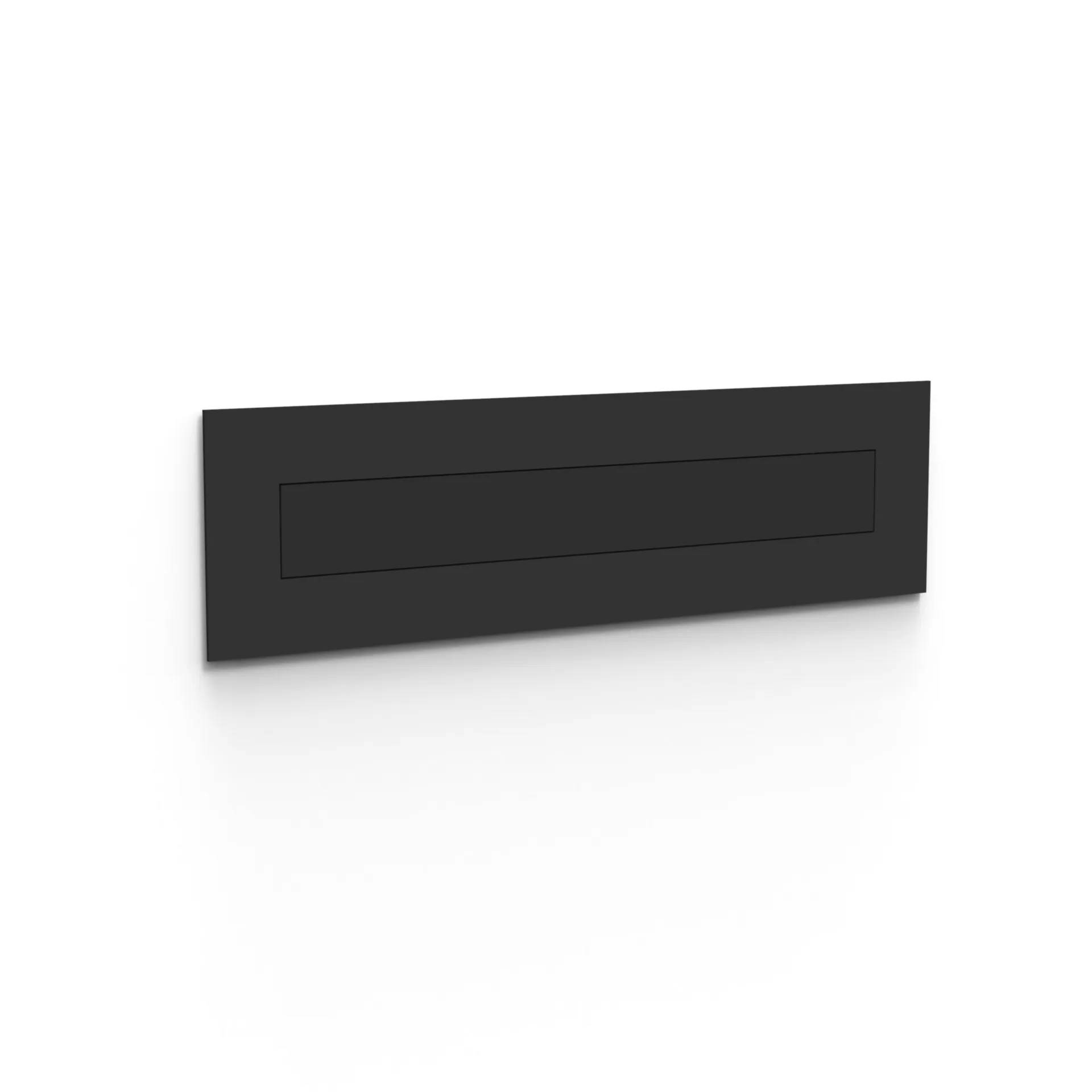eSafe Integra Mailbox flap (Matt 9005 TXT, soft-close)