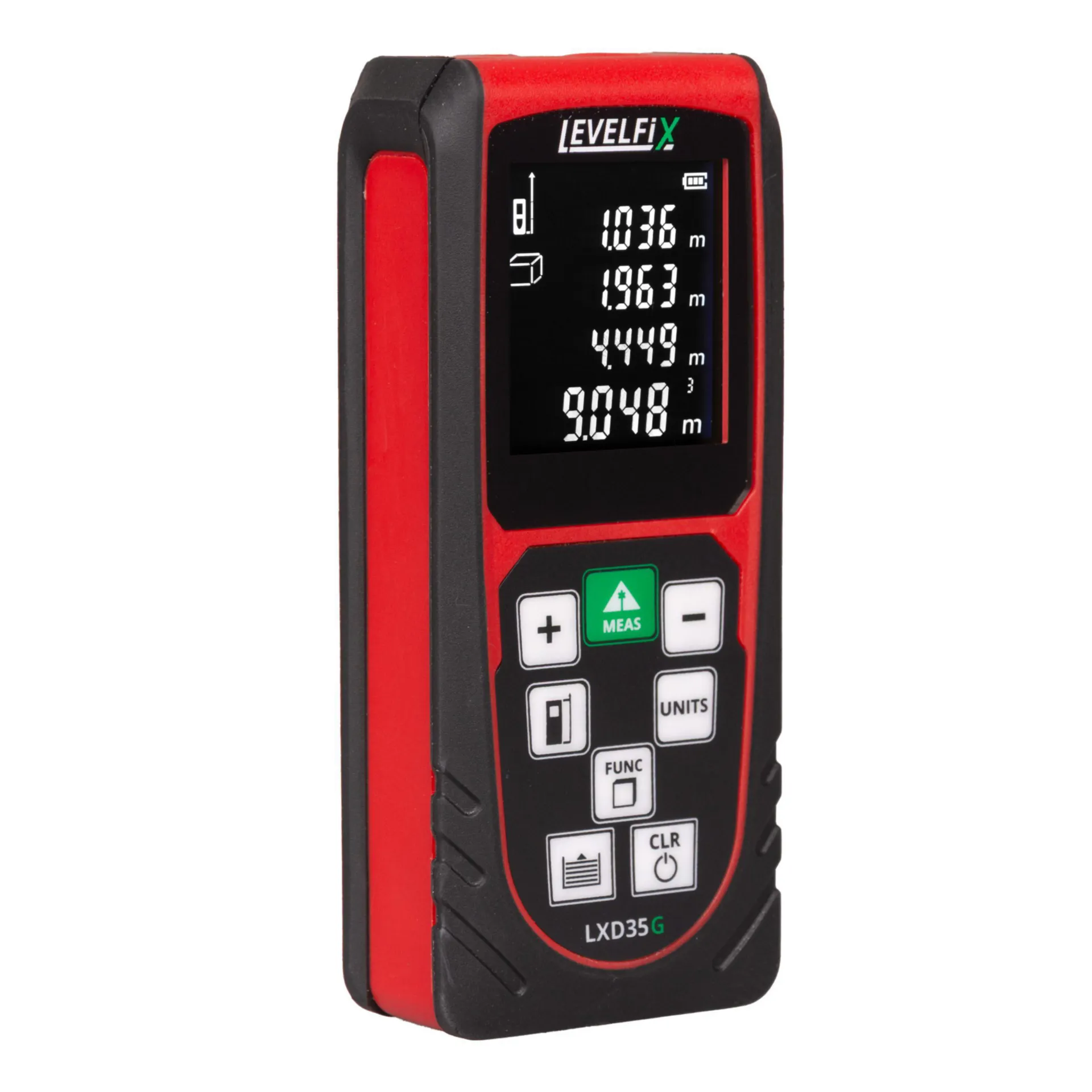 Metofix LXD35G télémètre vert (portée jusqu'à 35 m)