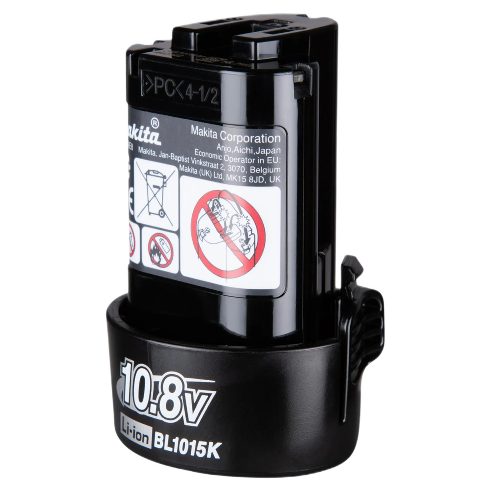 Accu 10,8V BL1015K (1,5Ah Li-ion, lichtgewicht, snel oplaadbaar)