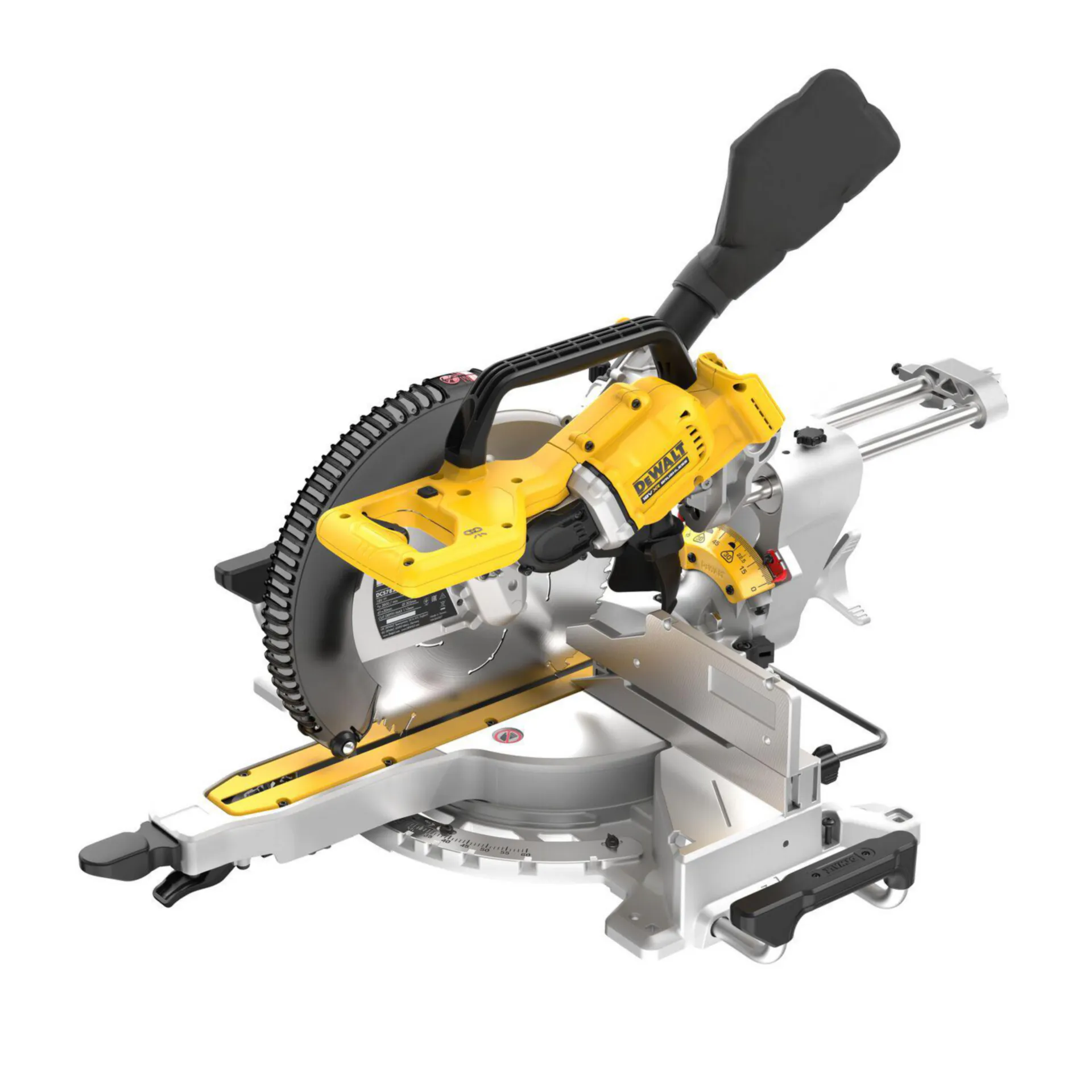 DCS782N 18 V Scie combinée (sans batterie ni chargeur, 305 mm, brushless, scie à onglets radiale) DCS782N 18 V Scie combinée (sans batterie ni chargeur, 305 mm, brushless, scie à onglets radiale)