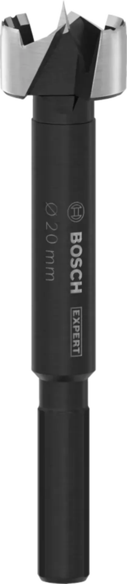 Expert houtboor Forstner Ø 20 mm (volhardmetaal, totale lengte 88 mm, werklengte 56 mm)