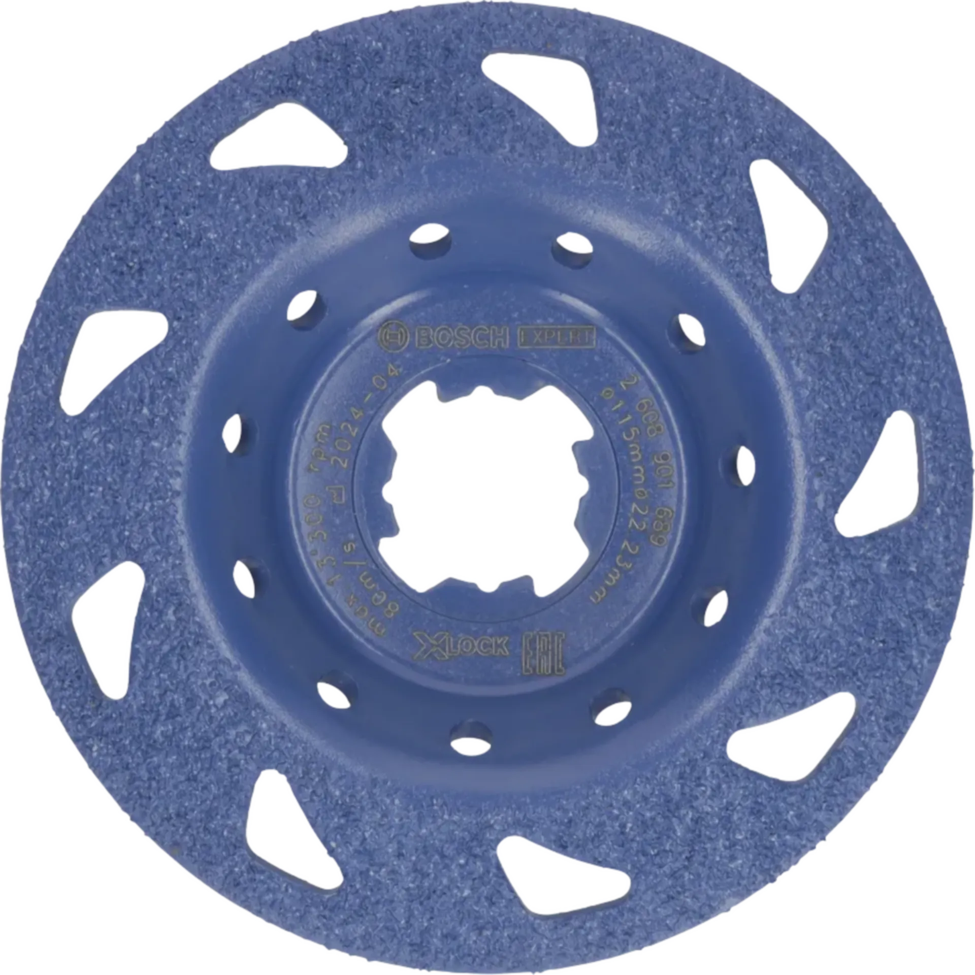 Expert slijpkop Multi Carbide, fijn schuin (115 mm, X-Lock, asgat 22,23 mm)