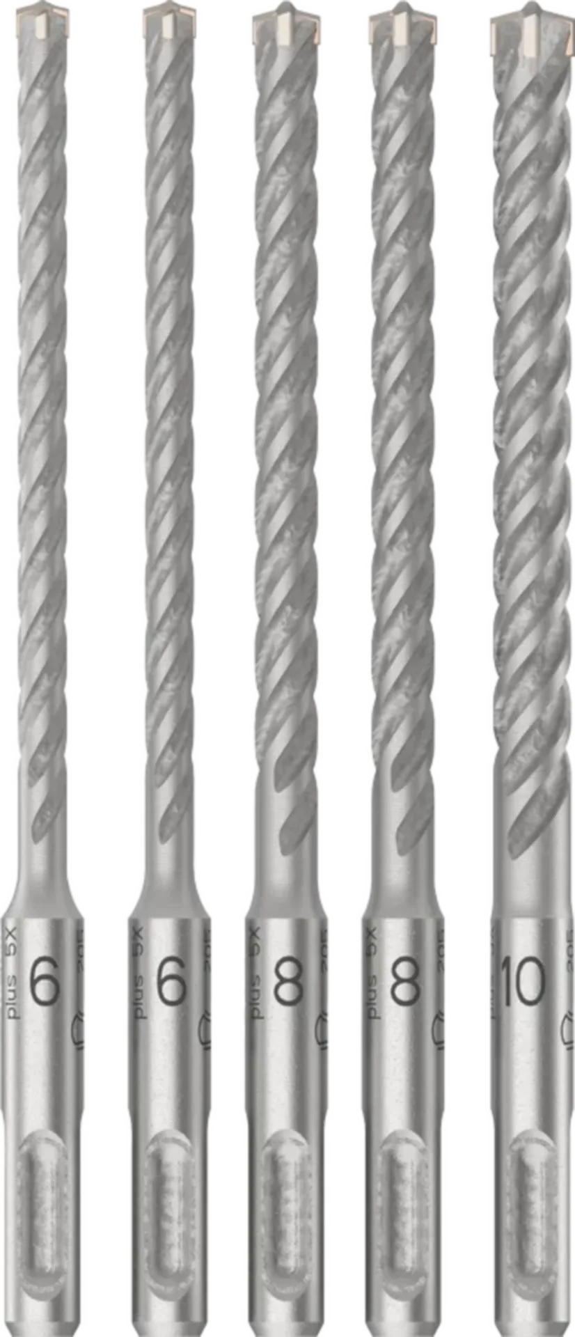 Coffret de forets PRO SDS plus-5X (set de 5, 6-10 mm, béton armé)