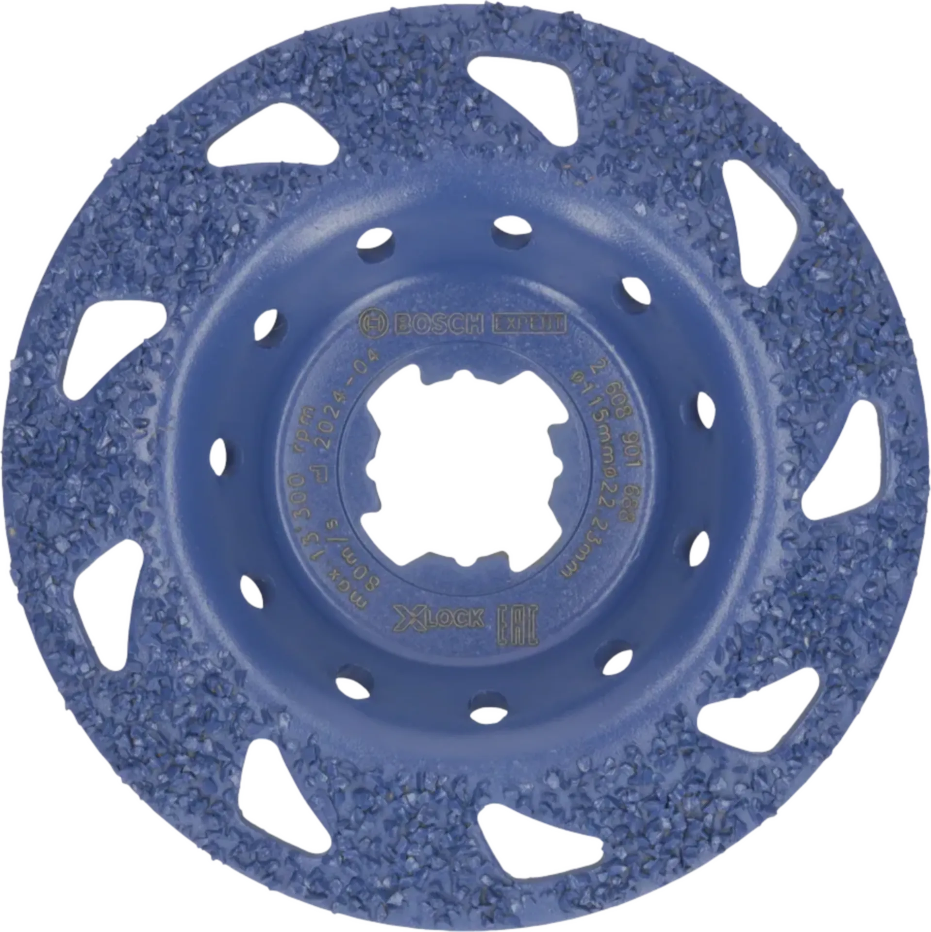 Expert Multi Carbide medium Slijpkop 115 mm (X-Lock, 22,23mm, schuin)
