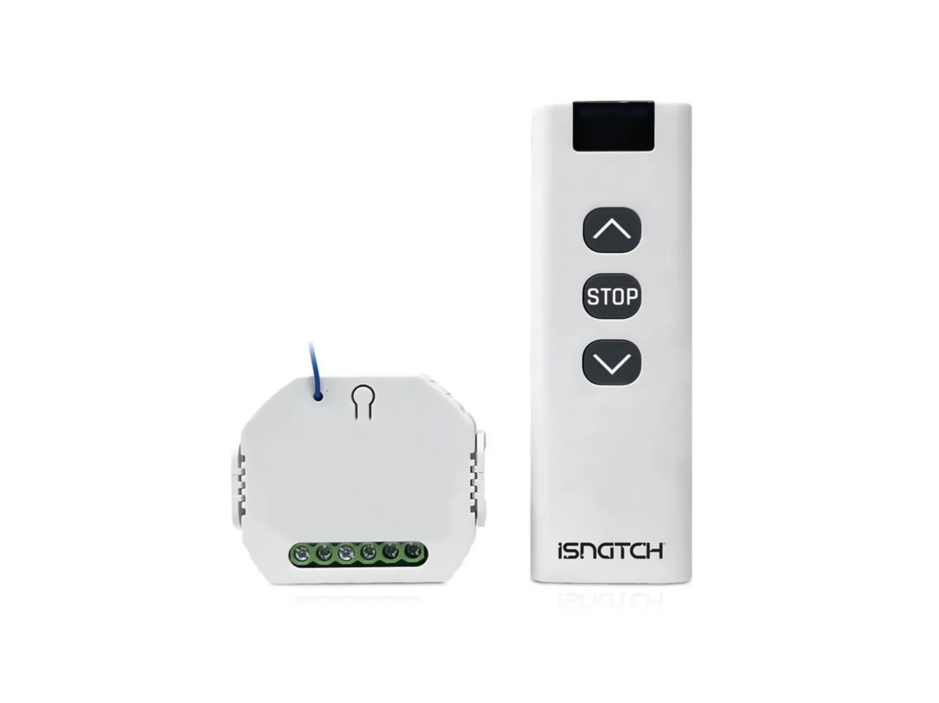 1-Kanaals ontvanger voor rolluikmotor 2,4GHz 230VAC max 500W inclusief zender