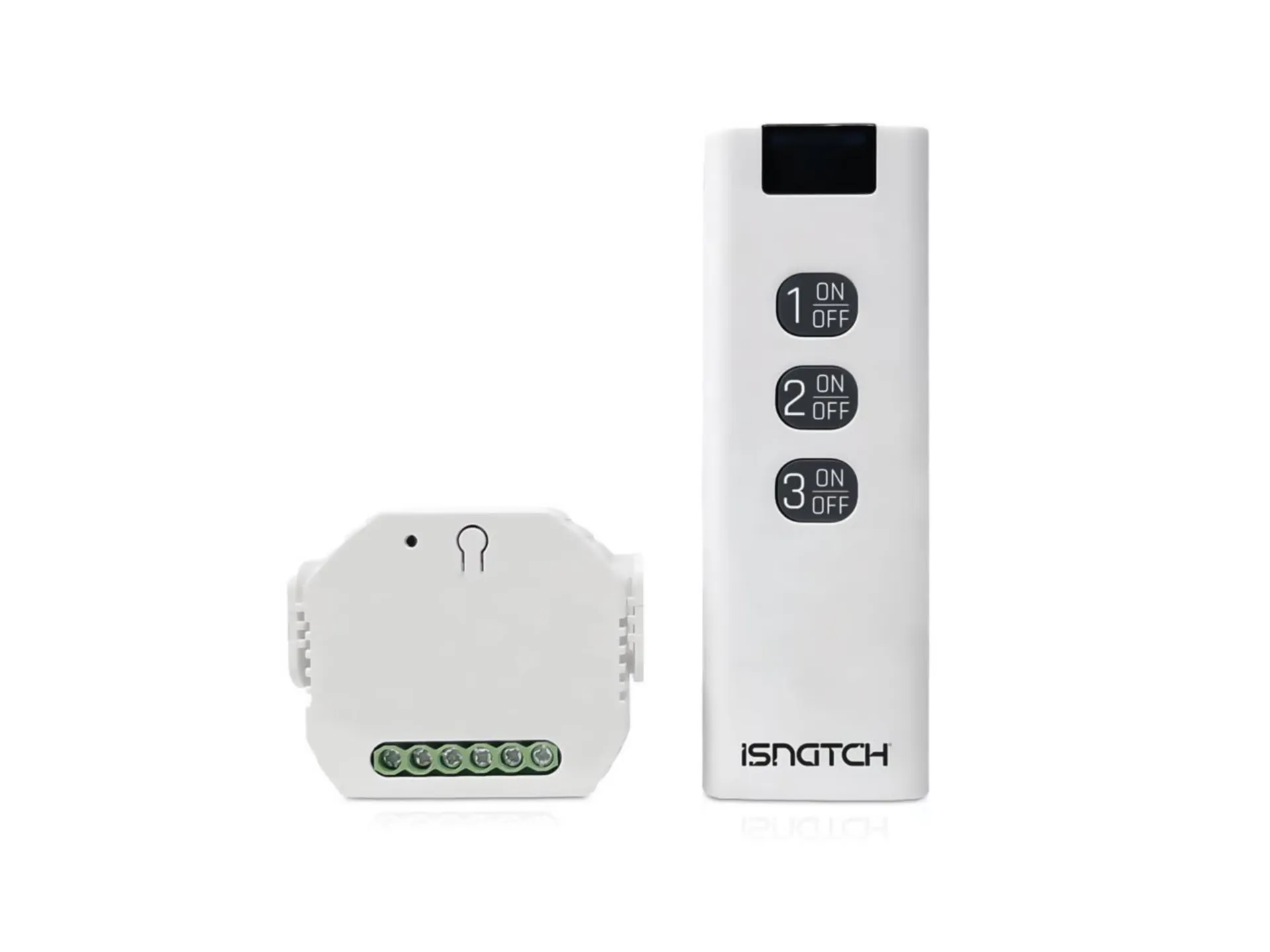 1-Kanaals ontvanger voor verlichting 2,4GHz 230VAC max 2000W inclusief zender