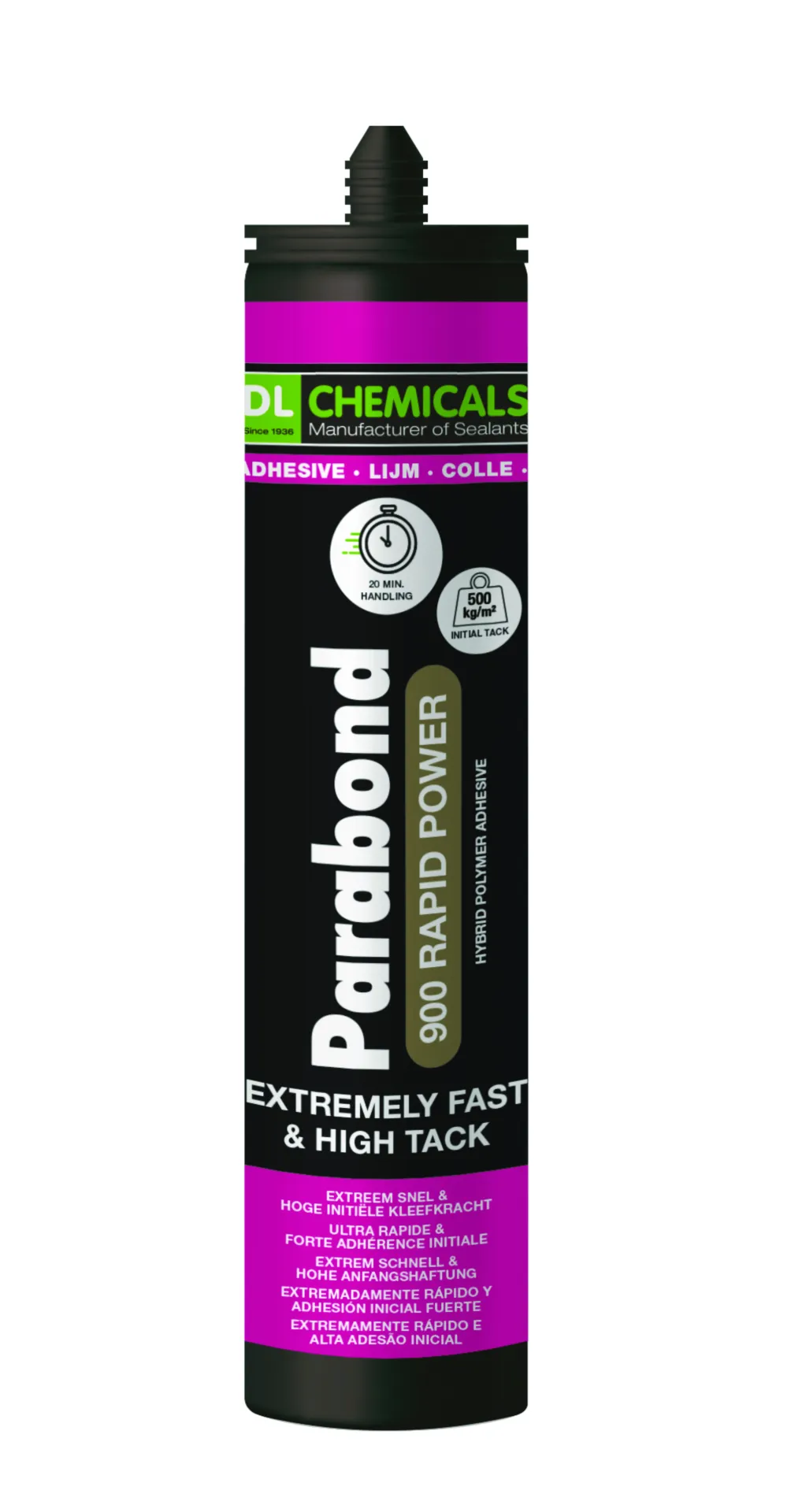 Colle de montage 900 Rapid Power (blanche, cartouche 290 ml)