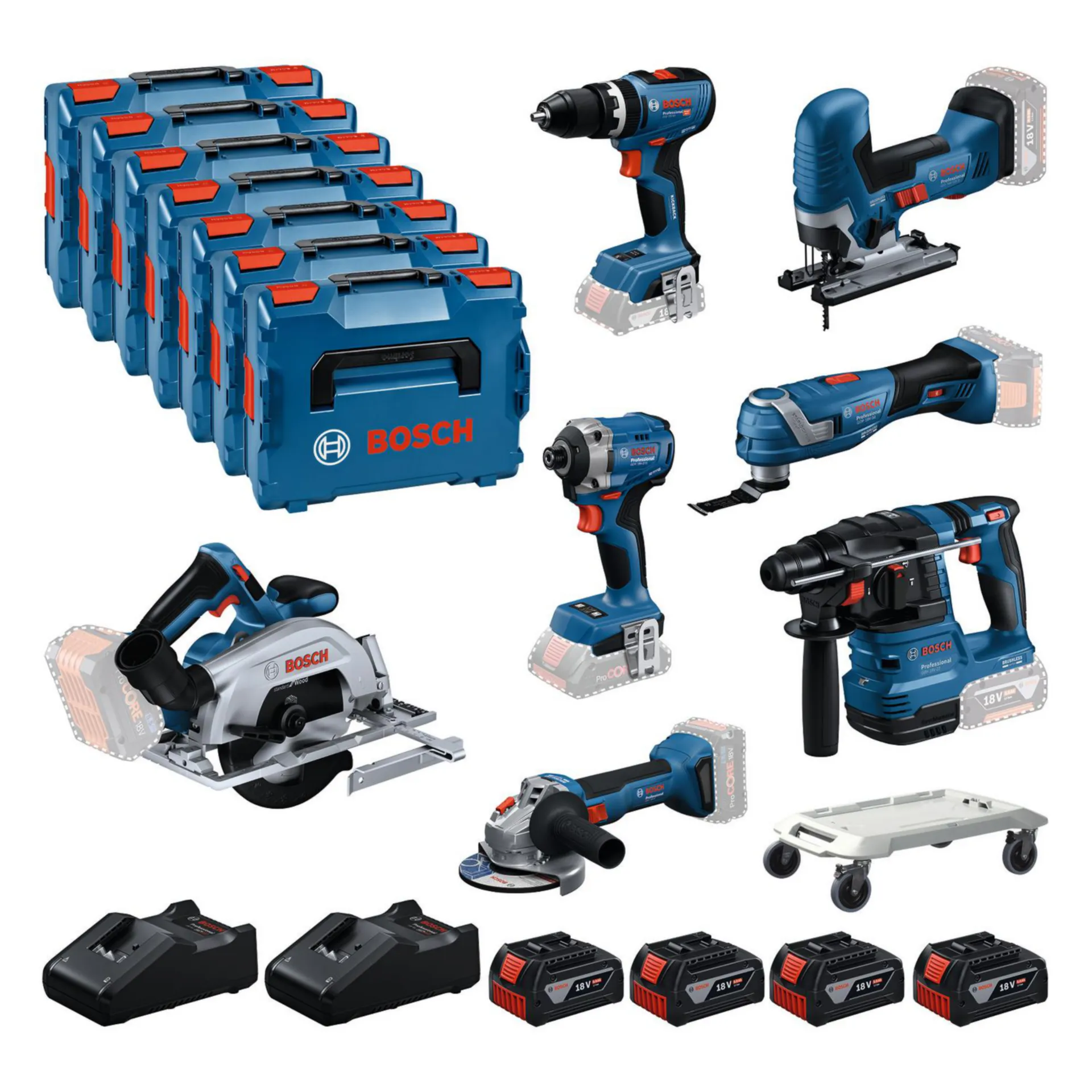 Combiset Accu 7-pack