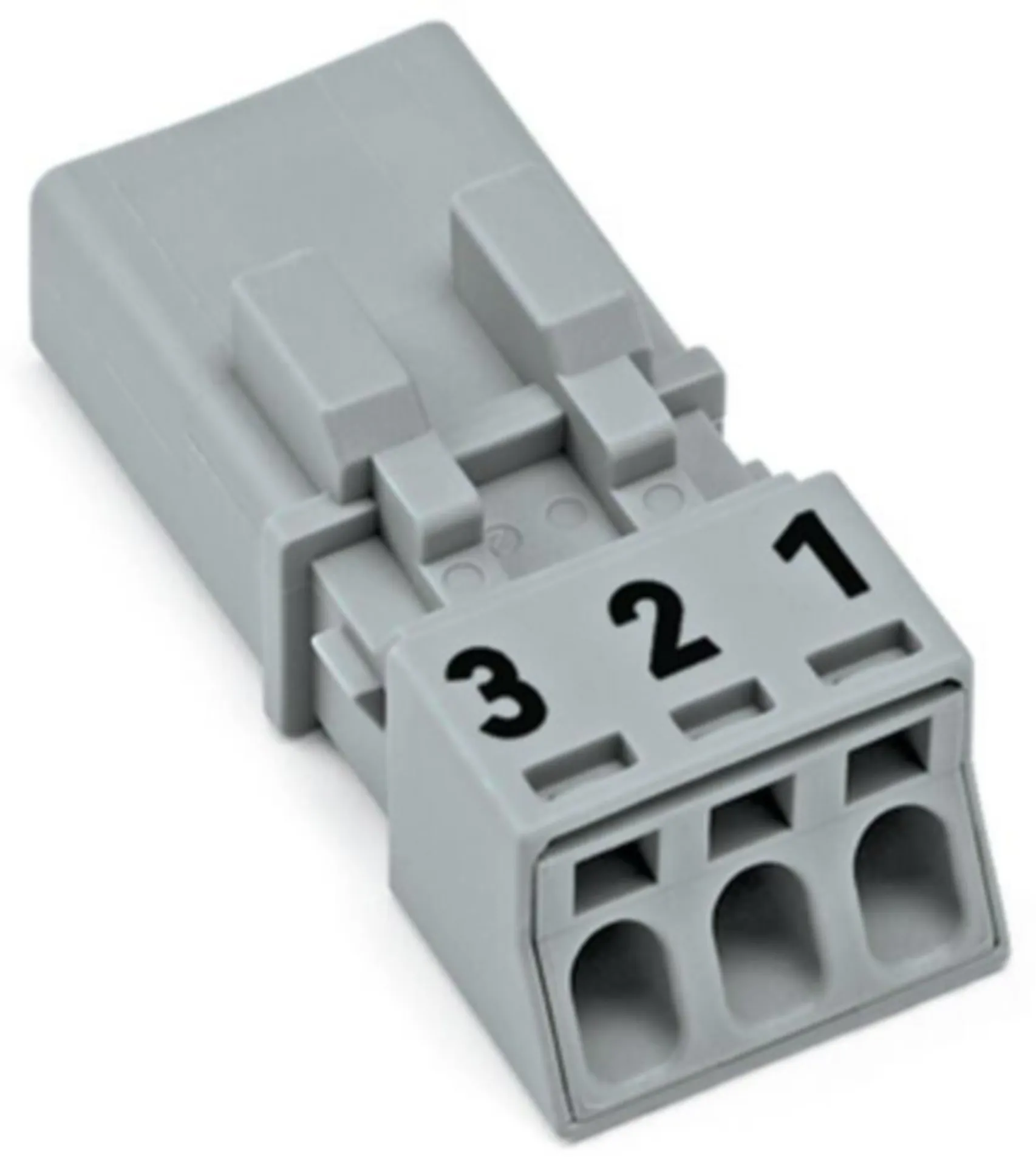 "Connecteur mâle gris à 3 broches - 1,5 mm² (50 pièces)"