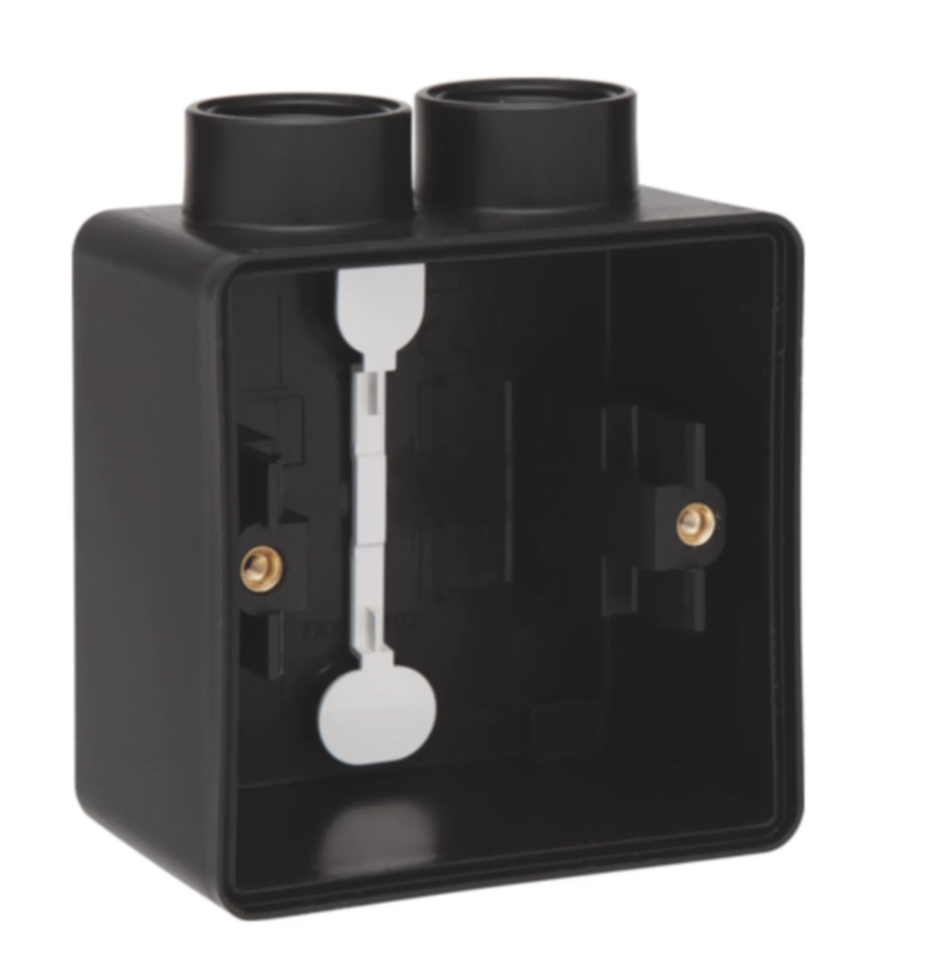 HYDRO BOITE SIMPLE 2 ENTREE - NOIR
