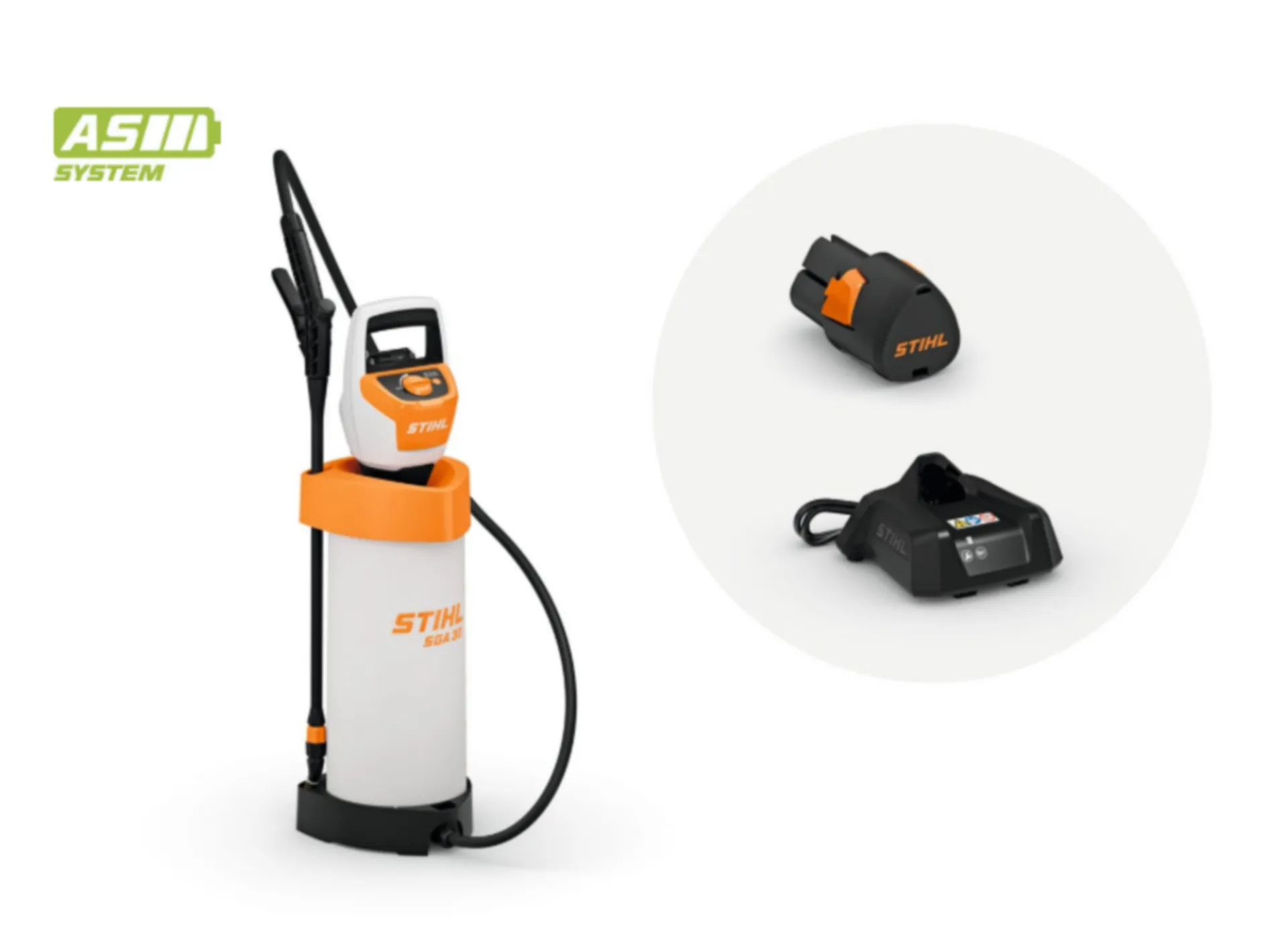 SGA 30.0 set accuplantenspuit 11V (5 l, incl. accu en lader)