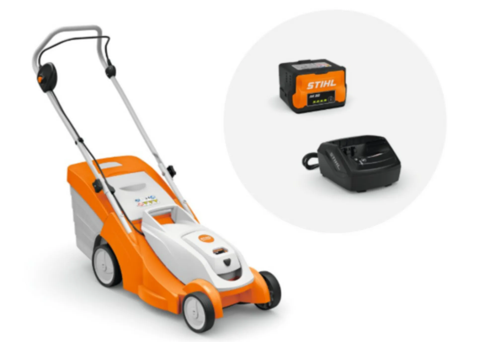 RMA 239.1 SET Tondeuse à gazon sur batterie 36 V 900 W (incl. batterie AK 20 + chargeur)