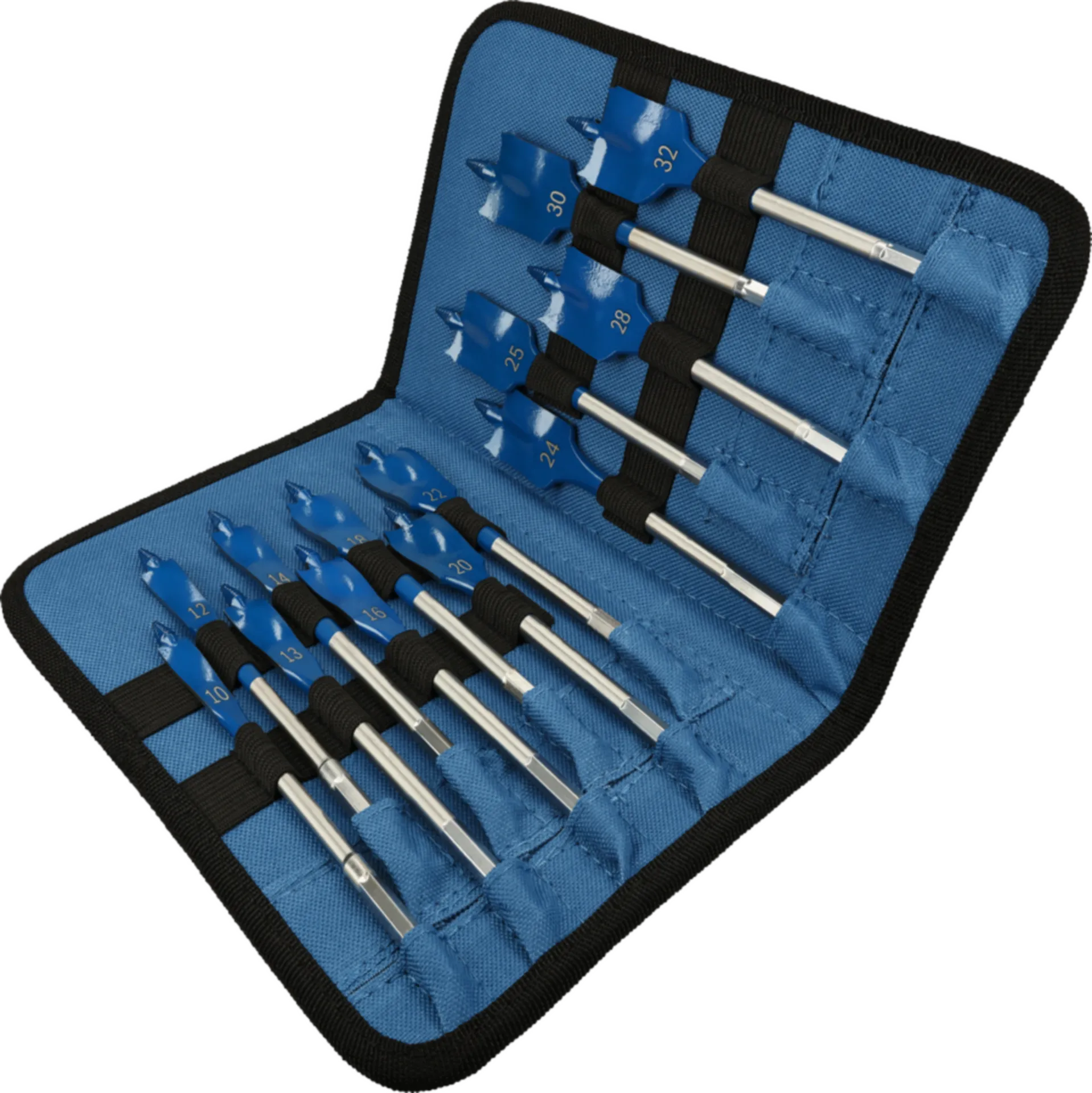 Coffret de mèches plates EXPERT Self Cut Speed 13 pièces (10–32 mm)