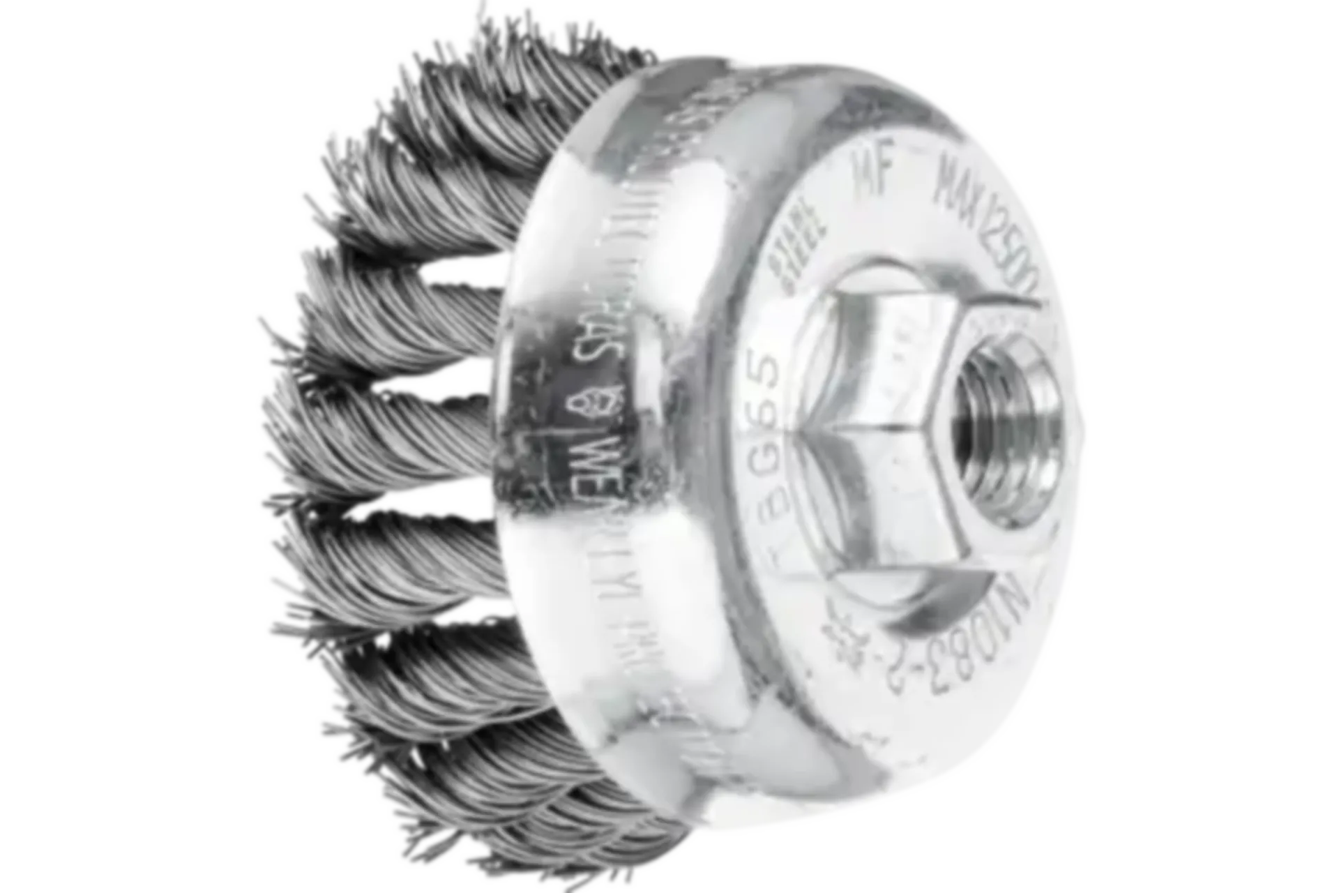 PFERD Brosse boisseau torsadée TBG Ø65 M14x2 fil d’acier Ø0,50