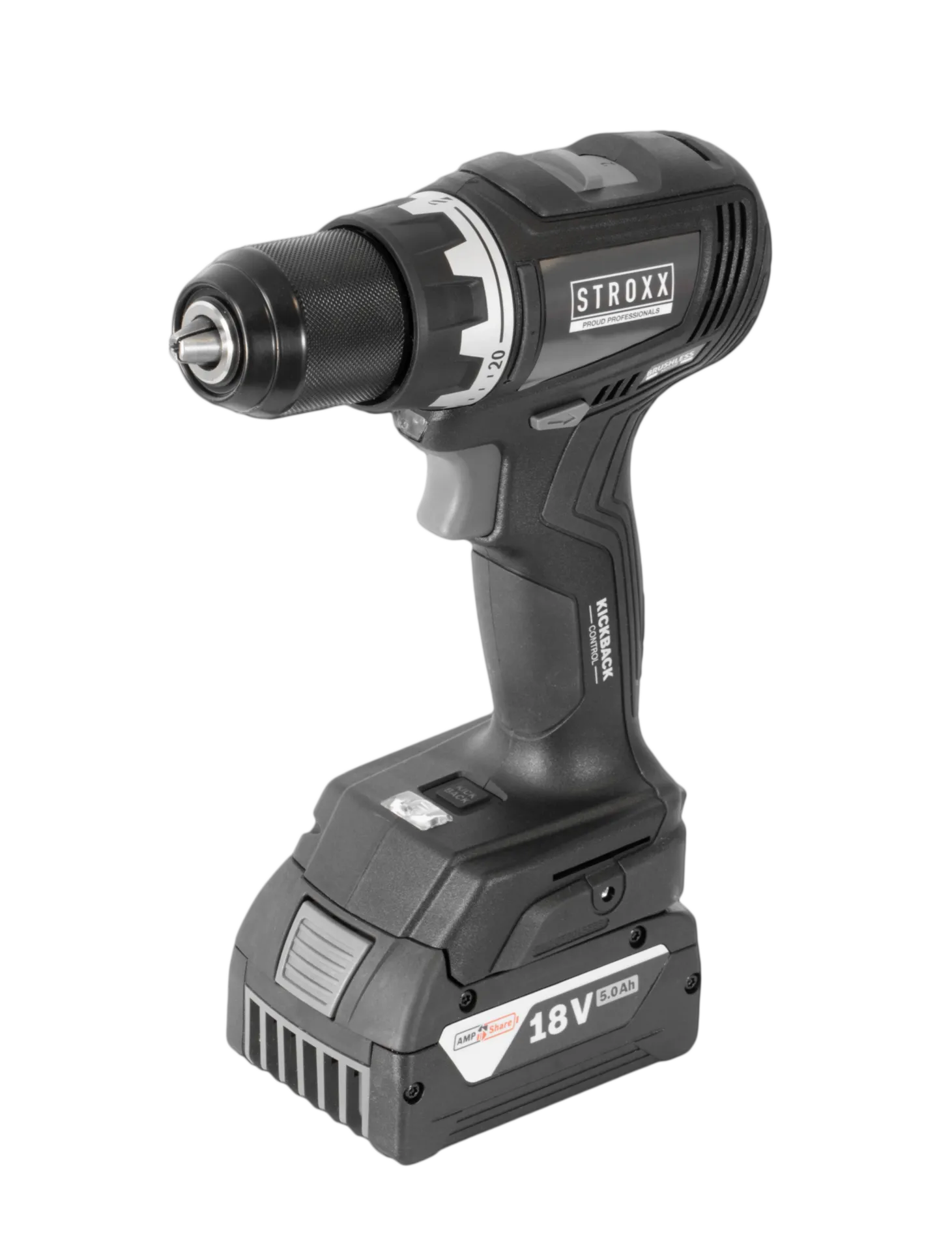 STROXX SDX-60 Accu-boorschroefmachine (18V, 2 x 5,0 Ah)