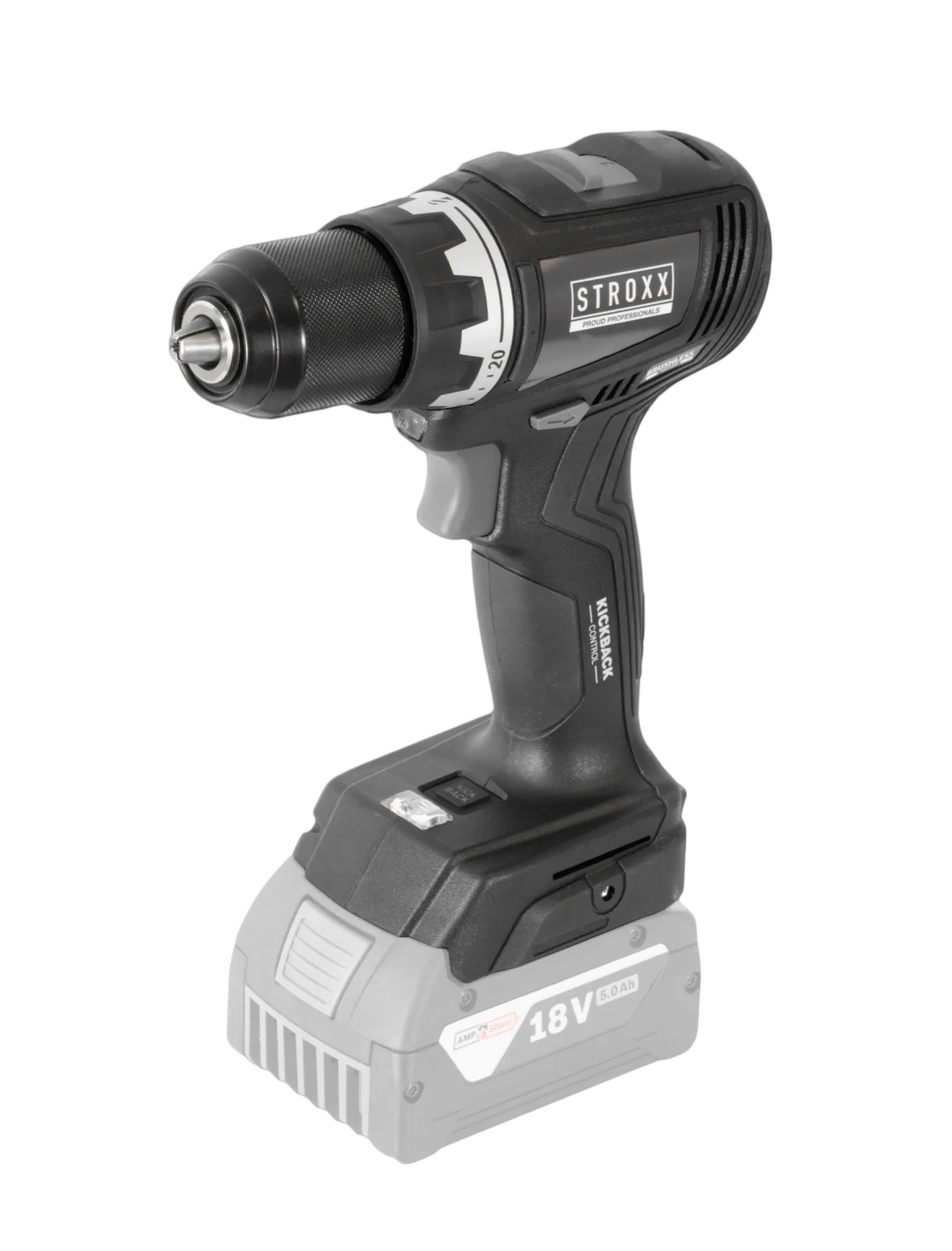 STROXX SDX-60 Accu-boorschroefmachine (18V, 2 x 5,0 Ah)