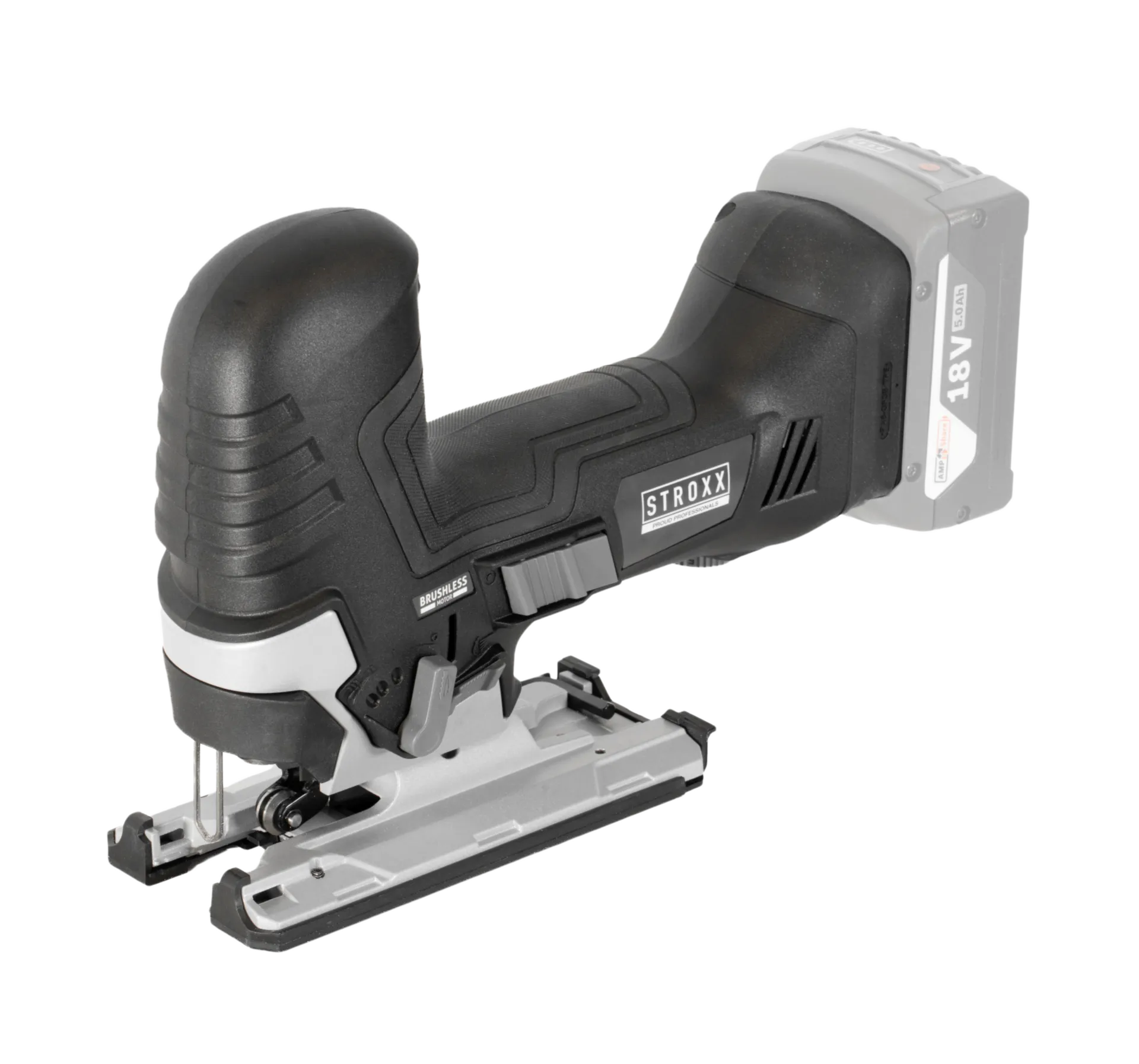 STROXX JSX accu decoupeerzaagmachine (18V, zaagcapaciteit hout 125 mm)