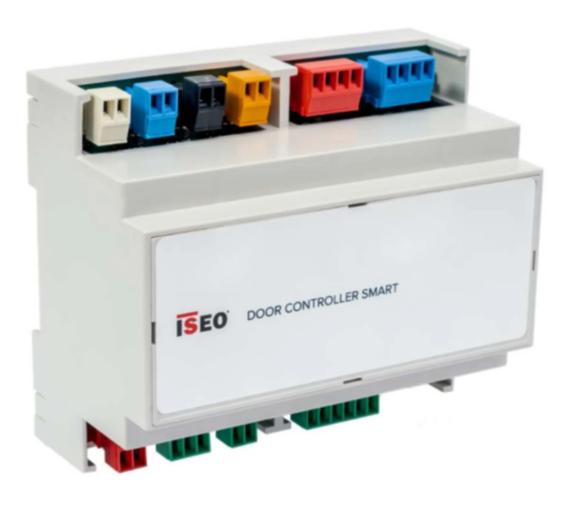 "Iseo Smart contrôleur porte rail DIN - RS485 - 12-24 VCC"