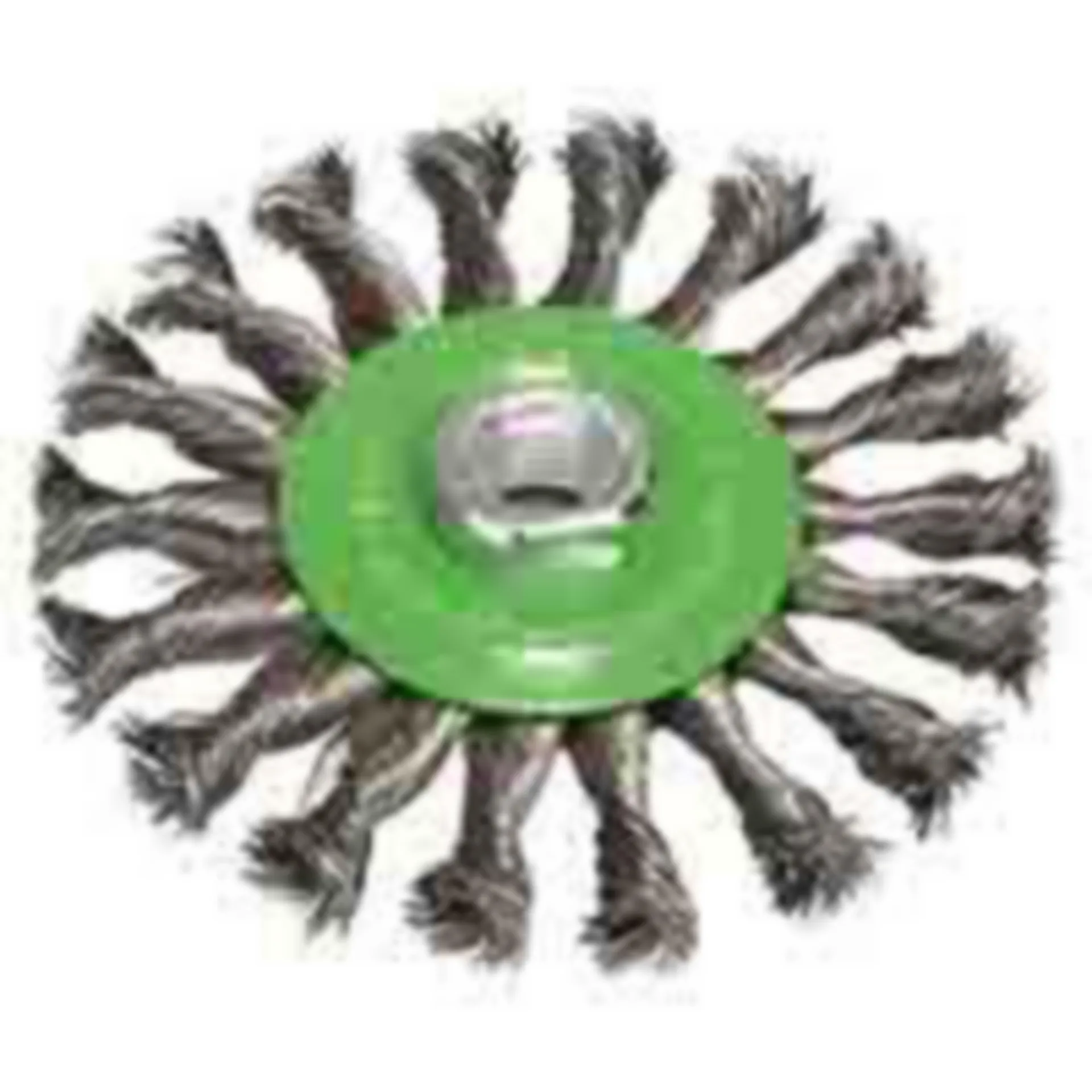 Brosse circulaire à fils d'acier