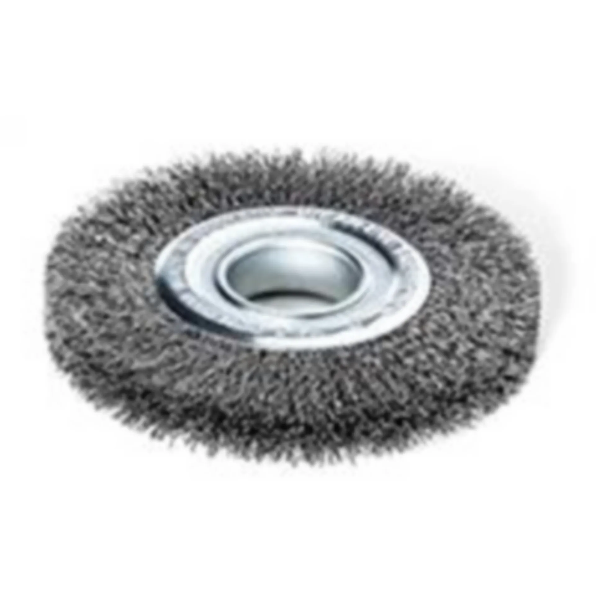 Brosse métallique rotative