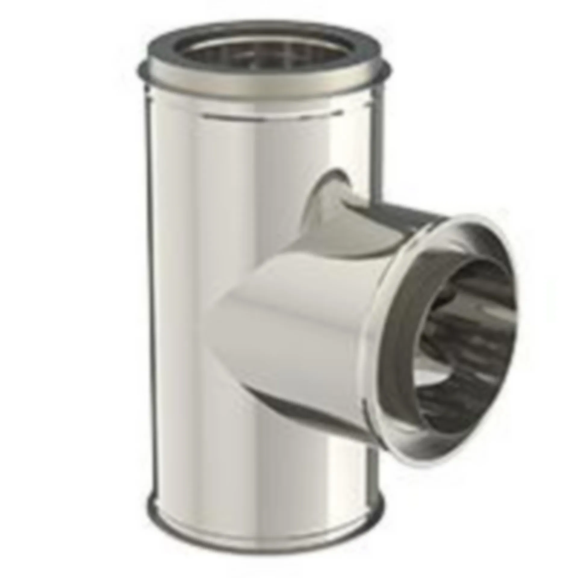 Conduit en T - double paroi