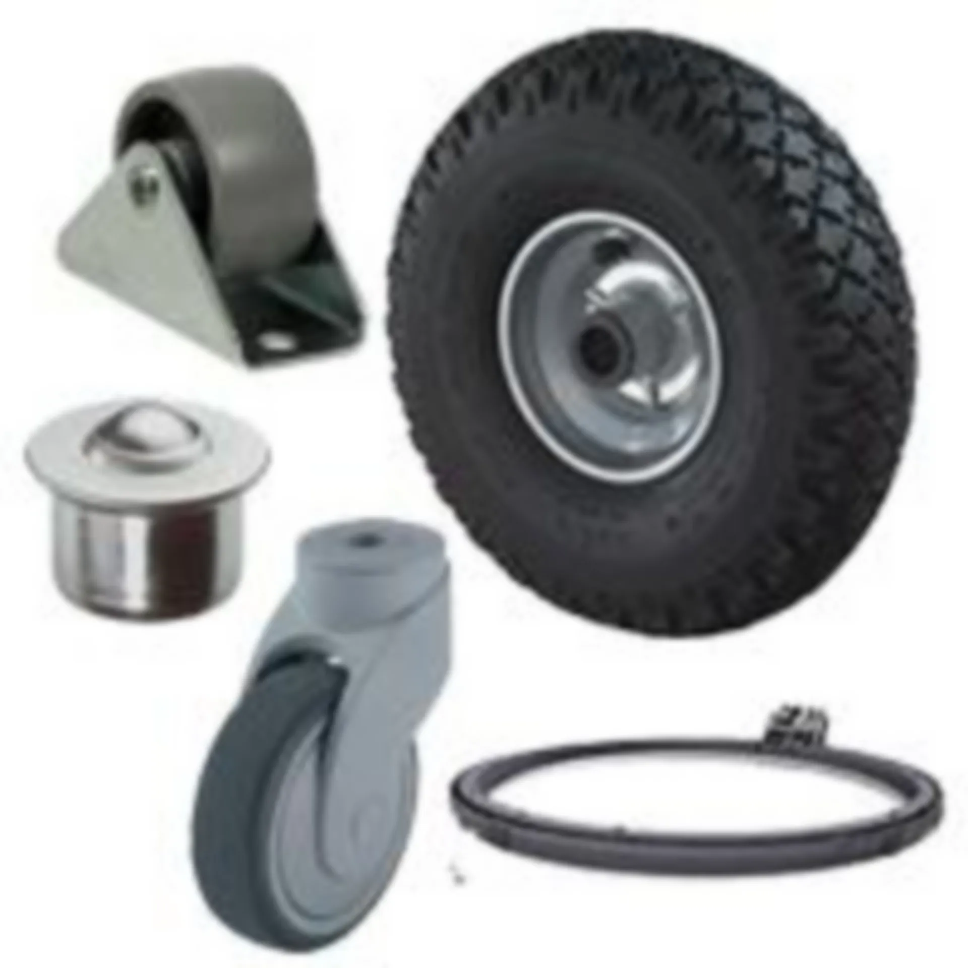 Roues, Roulettes et rouleaux